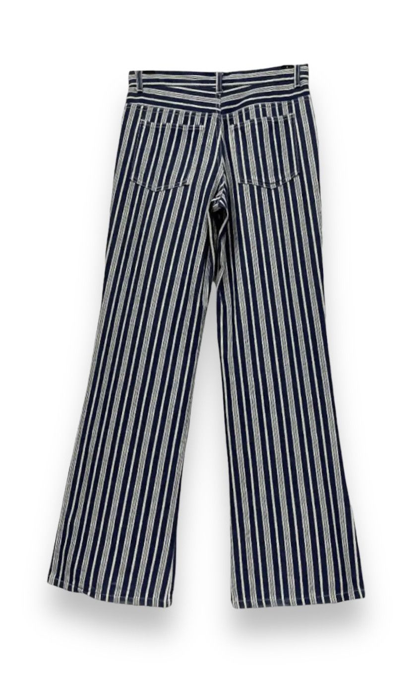 OVER THE STRiPES RARE! Vintage 70’s Talon Afro Wide Leg Striped Pants Size US 29 - 3 Thumbnail