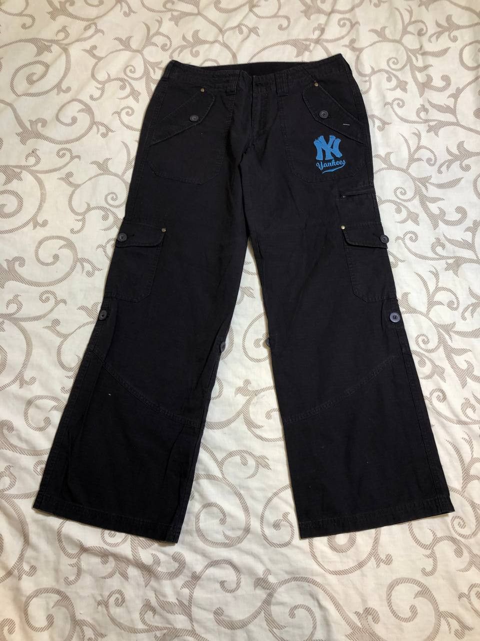 New York Yankees Vintage New York Yankees Pants Embroidered logo MLB Size 34" / US 12 / IT 48 - 1 Thumbnail