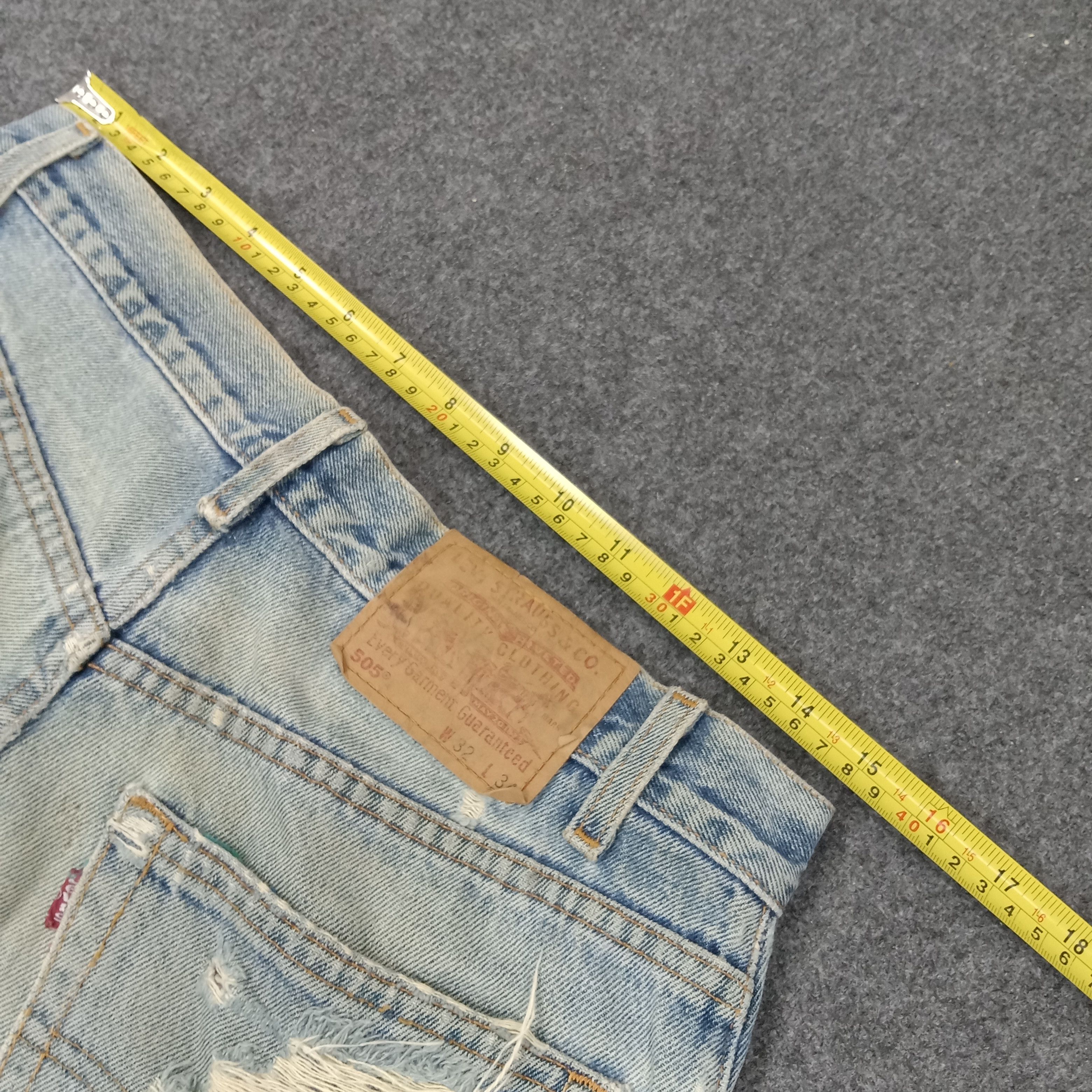 Levi's Levi's American Style Distressed Denim Jeans C228N19 Size US 32 / EU 48 - 12 Thumbnail
