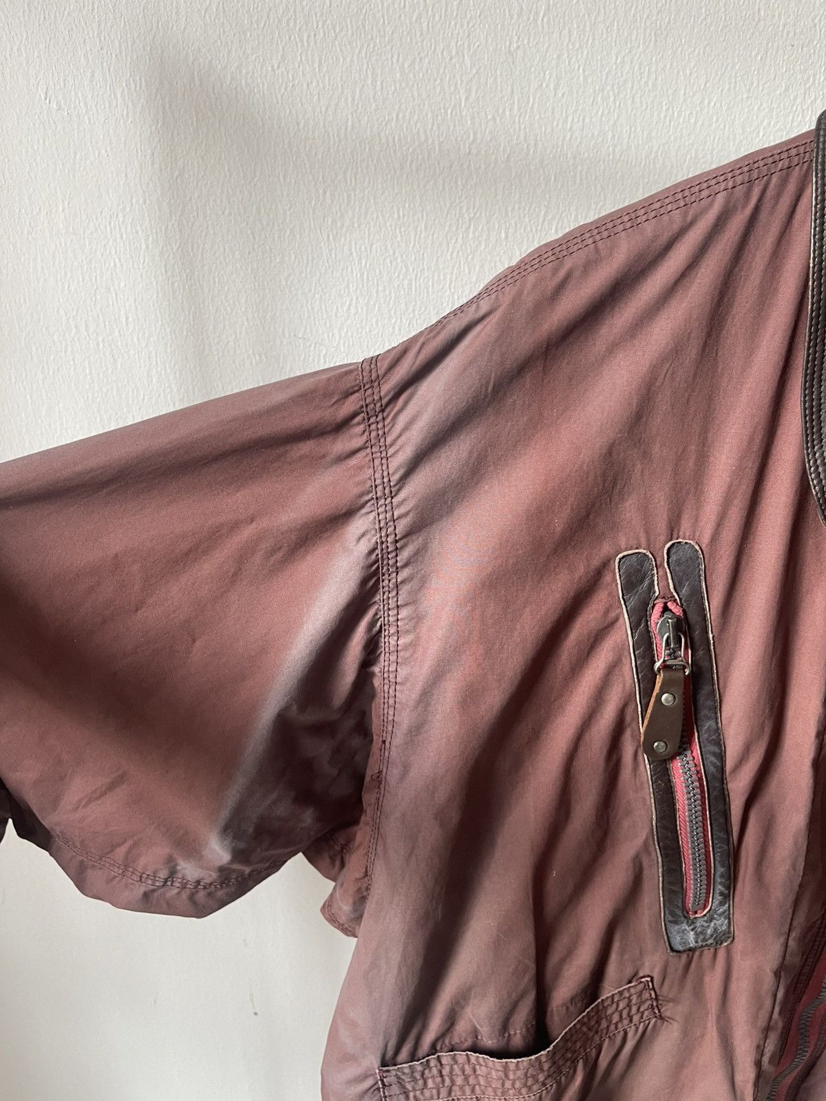 Nigel Cabourn 80s 90s Nigel Caboun Faded Flight Jacket 96 Size US L / EU 52-54 / 3 - 6 Thumbnail