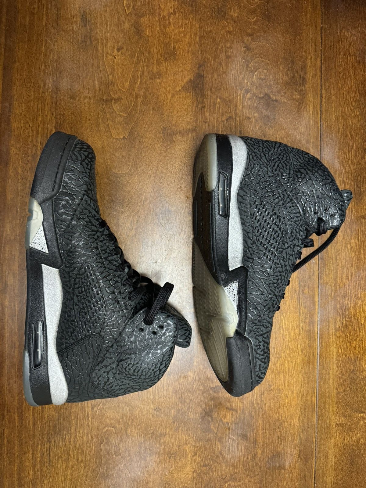 Jordan Brand × Nike Air Jordan 3Lab5 “Black Silver” Size US 12 / EU 45 - 2 Thumbnail