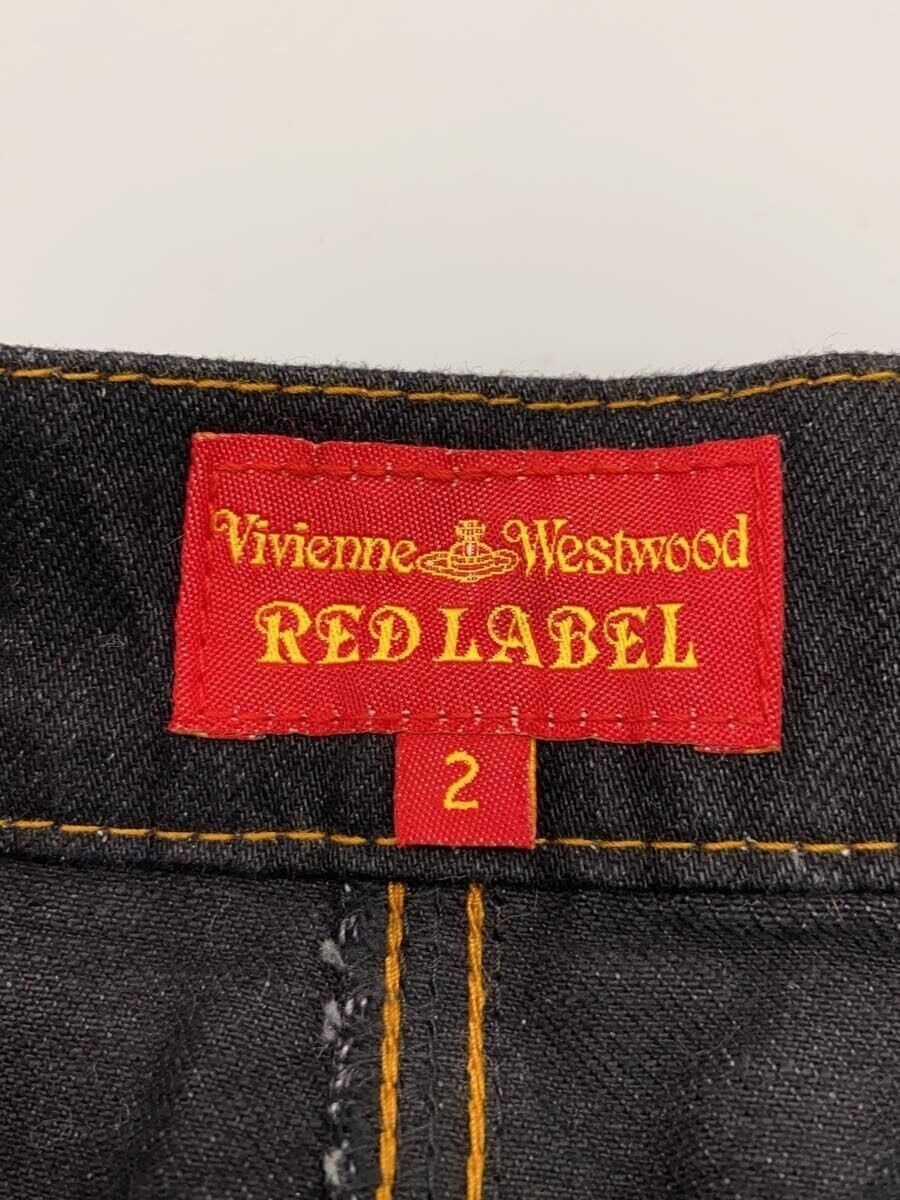 Vivienne Westwood Heart orb Pleated Denim Skort Size 25" / US 0 / IT 36 - 4 Thumbnail