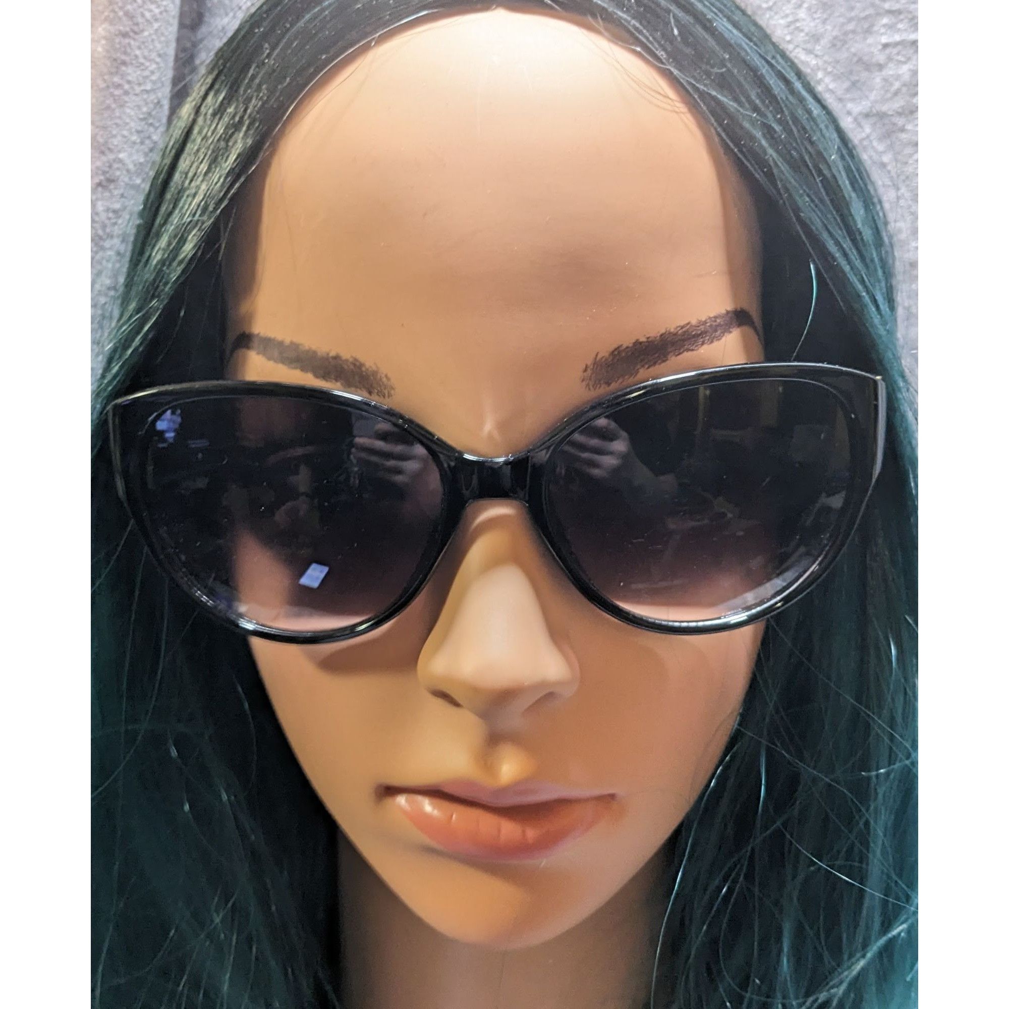 Other Kay by Kay Unger Black And Gold Sunglasses Size ONE SIZE - 8 Thumbnail