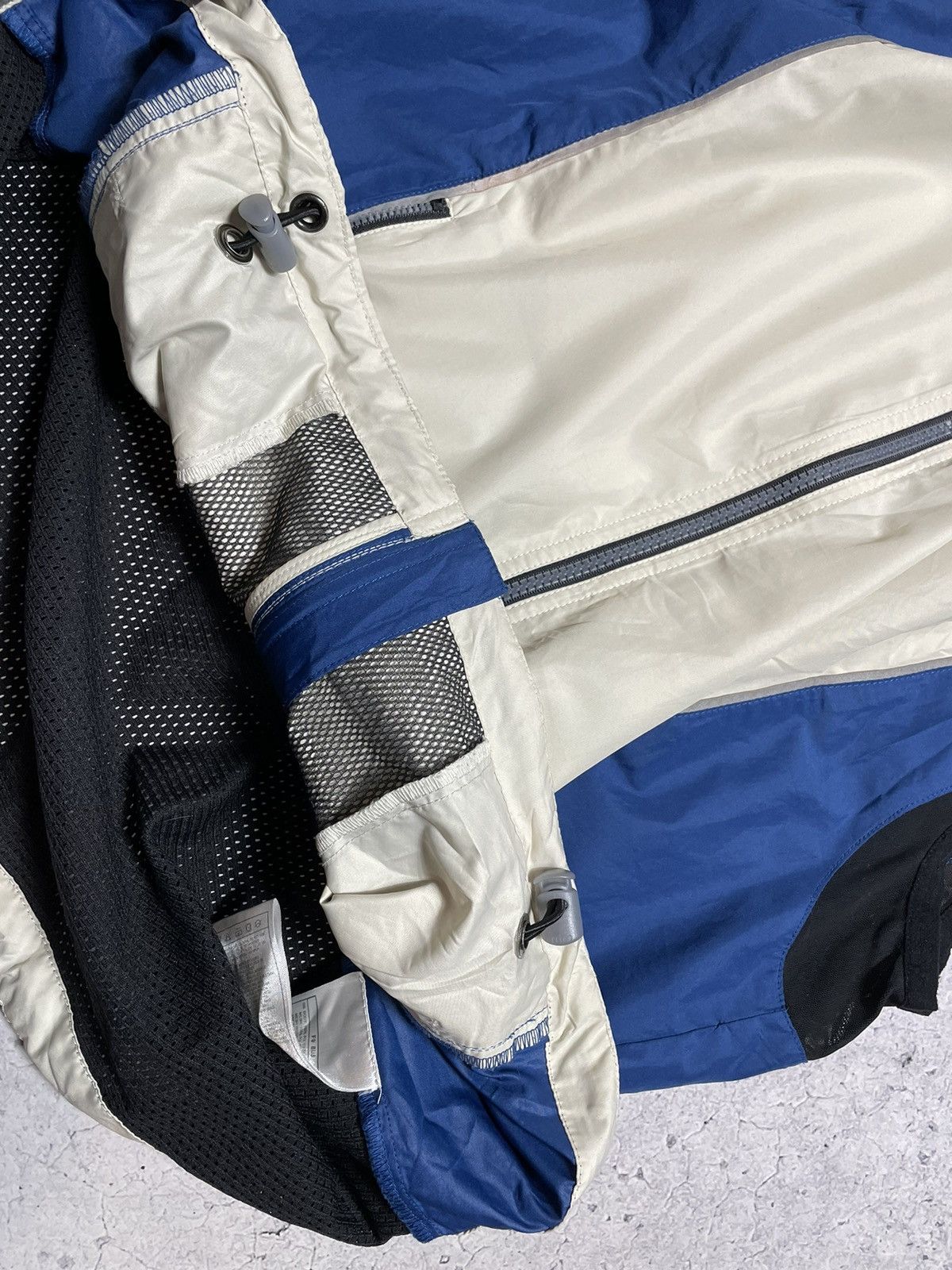 Nike × Vintage Vintage 90's Nylon Nike Drill Swoosh Vest Y2K Size US XL / EU 56 / 4 - 14 Thumbnail