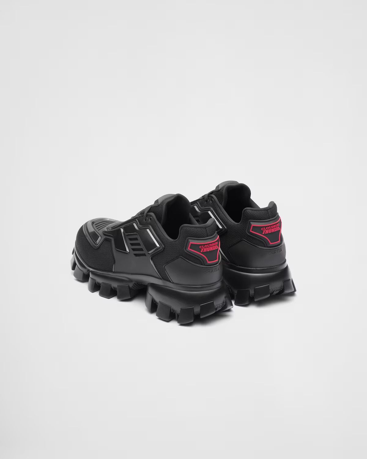 Prada o1la1rc1a0724 Fabric Sneaker in Black Size US 7.5 / IT 37.5 - 3 Thumbnail