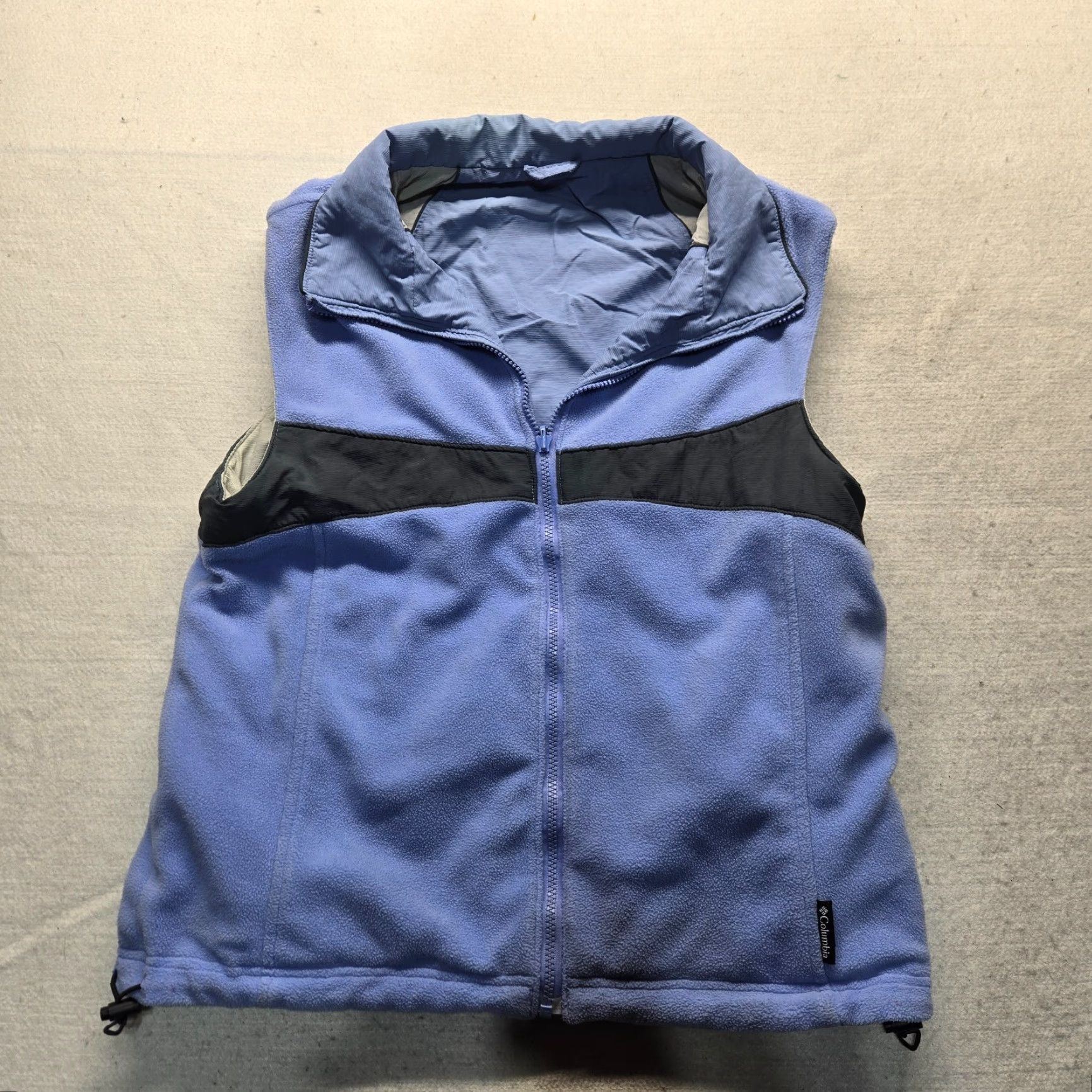 Vintage Columbia Reversible Fleece Vest Women's Size M Medium Blue Zip Vest Size M / US 6-8 / IT 42-44 - 5 Thumbnail