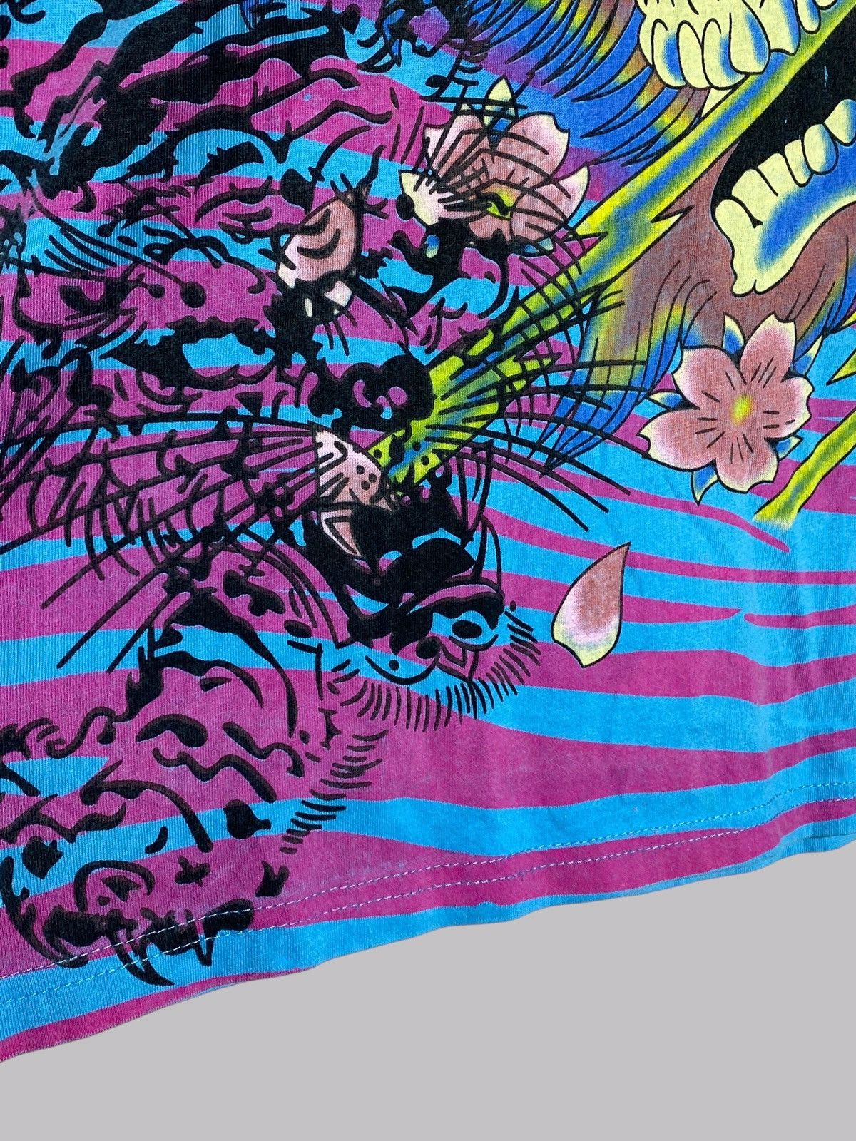 Japanese Brand × Vintage Vintage Ed Hardy Christian Audigier Overprint Y2k T-shirt Size US L / EU 52-54 / 3 - 10 Thumbnail