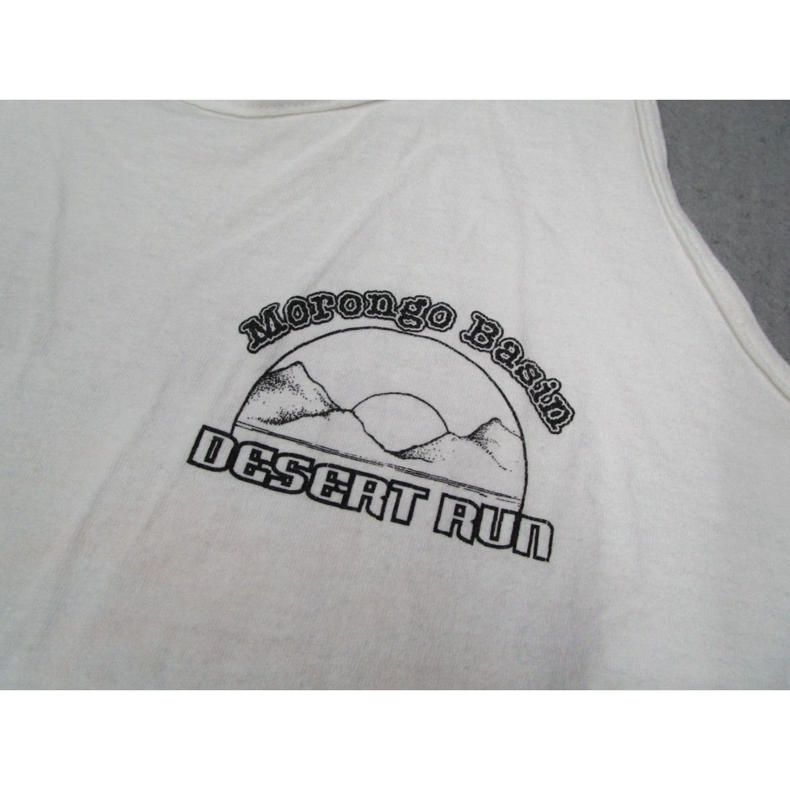 Fruit Of The Loom VINTAGE Fruit of the Loom Morongo Basin Tank Top Mens Large White 90s Graphic USA Size US L / EU 52-54 / 3 - 3 Thumbnail