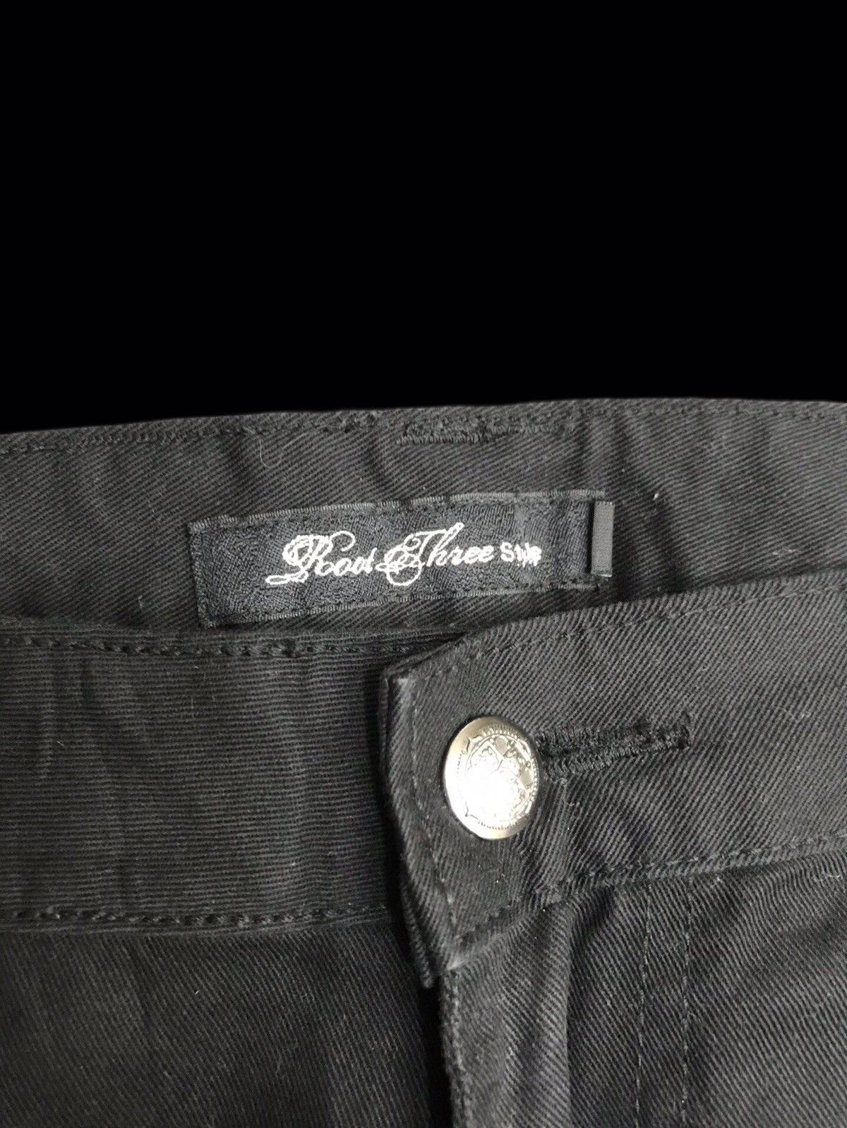 Japanese Brand 💥FLARE💥Root Three Japan Military Zipper Cargo Pant Size US 35 - 6 Thumbnail
