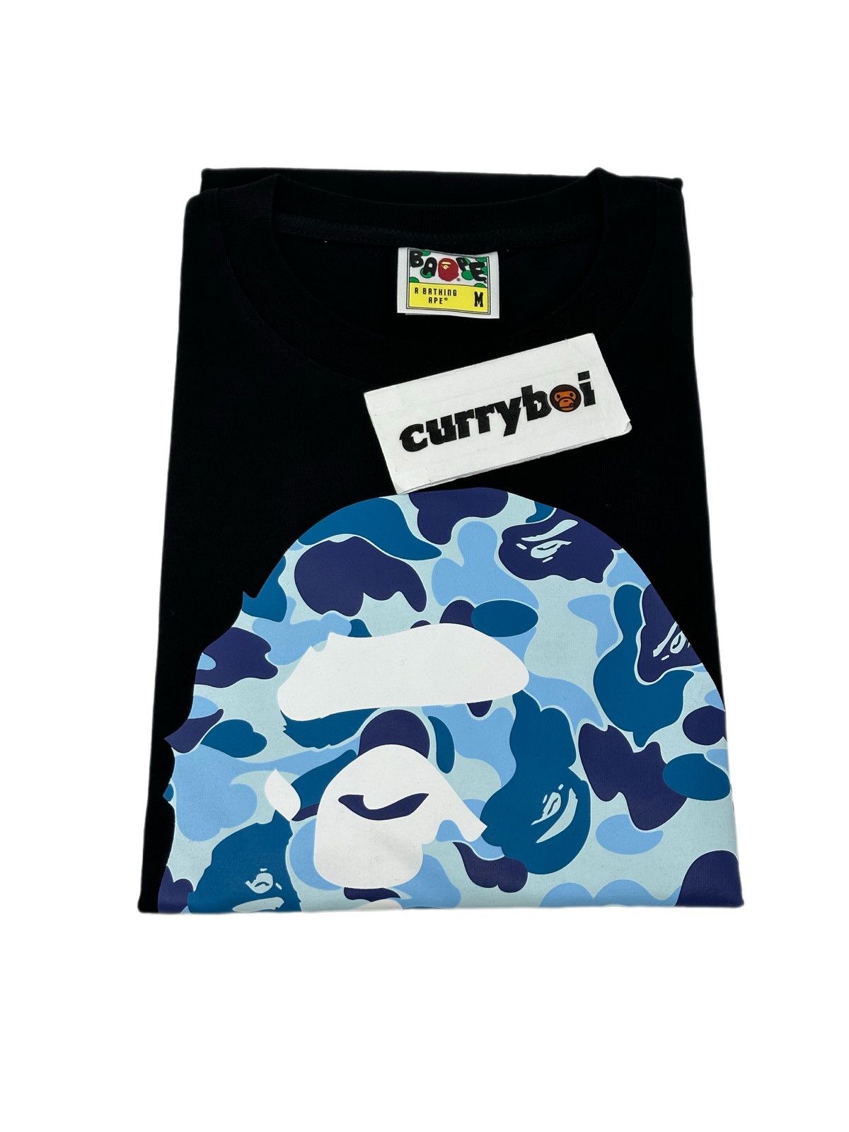 Bape BAPE ABC Camo By Bathing Ape Tee Black/Blue Size US M / EU 48-50 / 2 - 3 Thumbnail