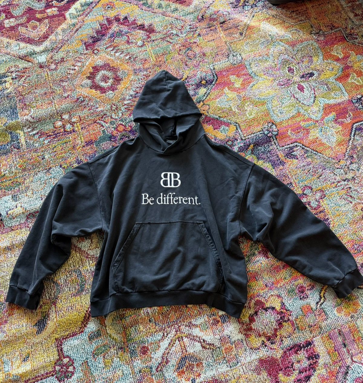 Balenciaga Balenciaga Be Different Hoodie | Grailed