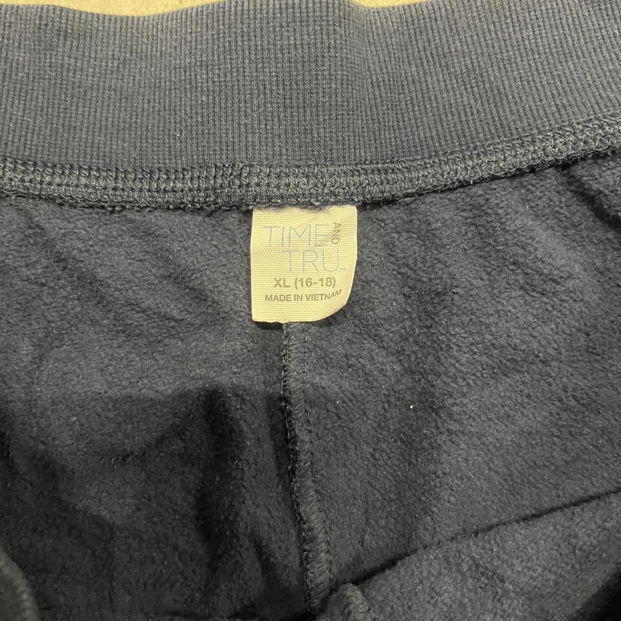 Japanese Brand × Vintage Crazy Vintage Y2K Baggy Wide Leg Navy Blue Sweatpants! Size US 38 / EU 54 - 7 Thumbnail