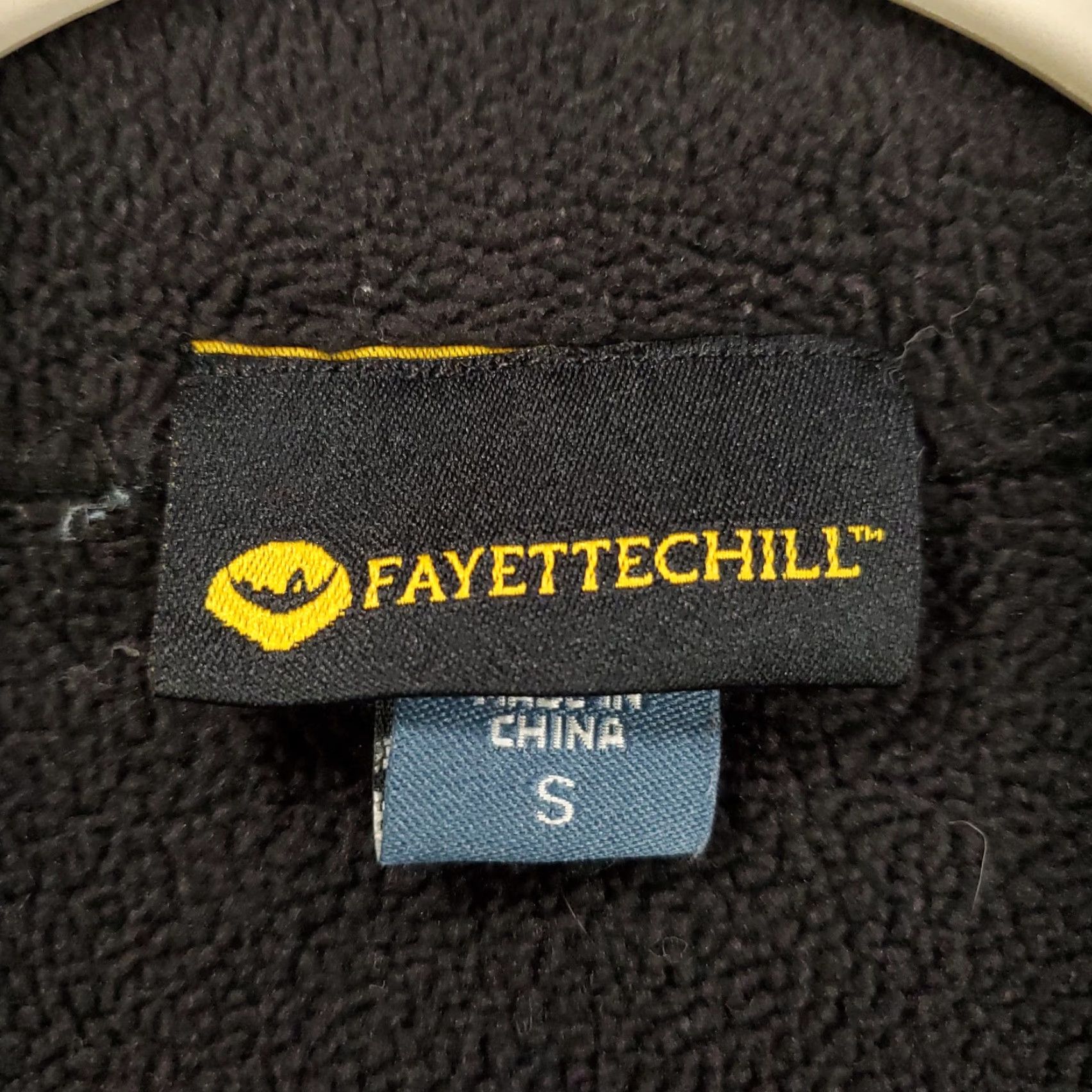 Vintage Fayettechill Fleece Sweater Mens Small Black 1/4 Zip Sweatshirt Pullover Jacket Size US S / EU 44-46 / 1 - 7 Thumbnail