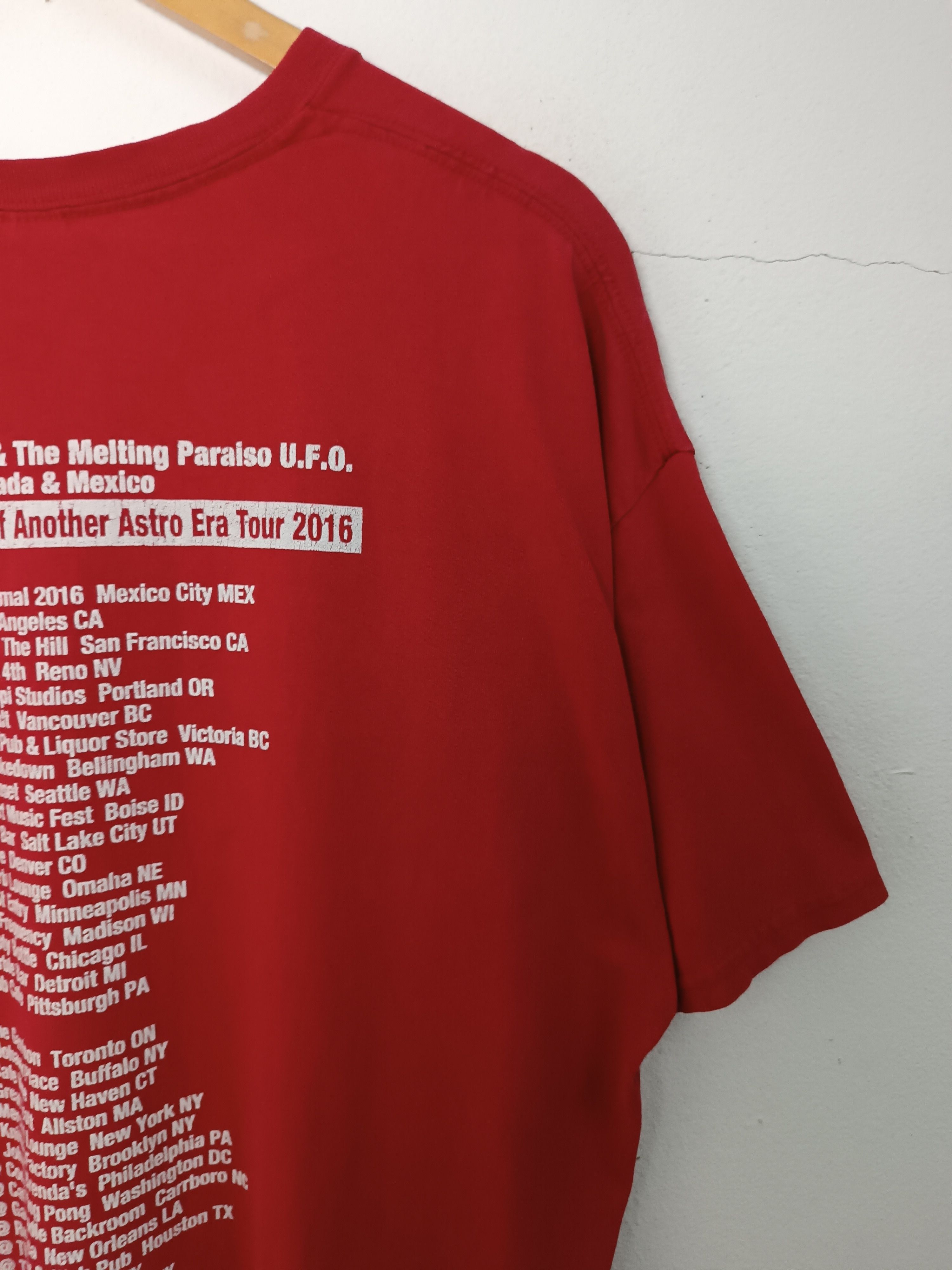 Band Tees VINTAGE 2016 ACID MOTHER TEMPLES TOUR TEE psychedelic tool Size US XL / EU 56 / 4 - 13 Thumbnail