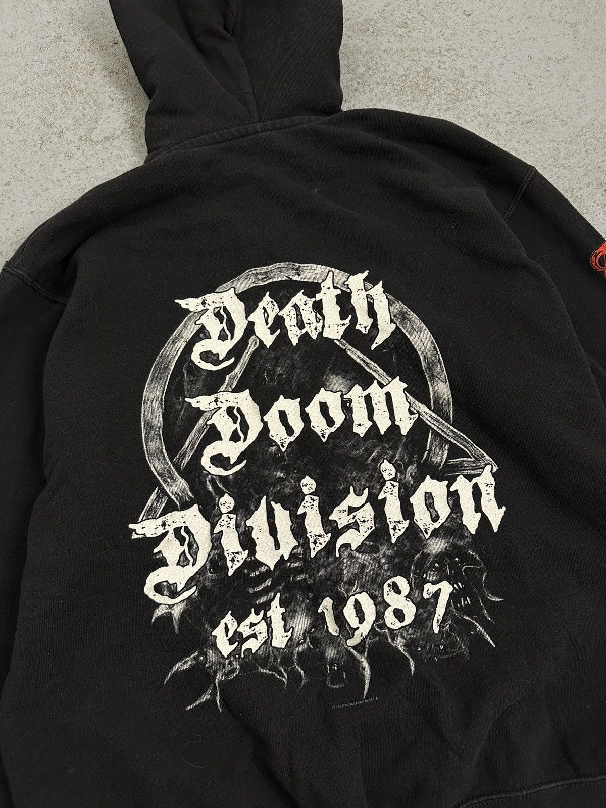 Band Tees Asphyx Death Doom Divison Rock Zip Hoodie Size US XL / EU 56 / 4 - 16 Thumbnail