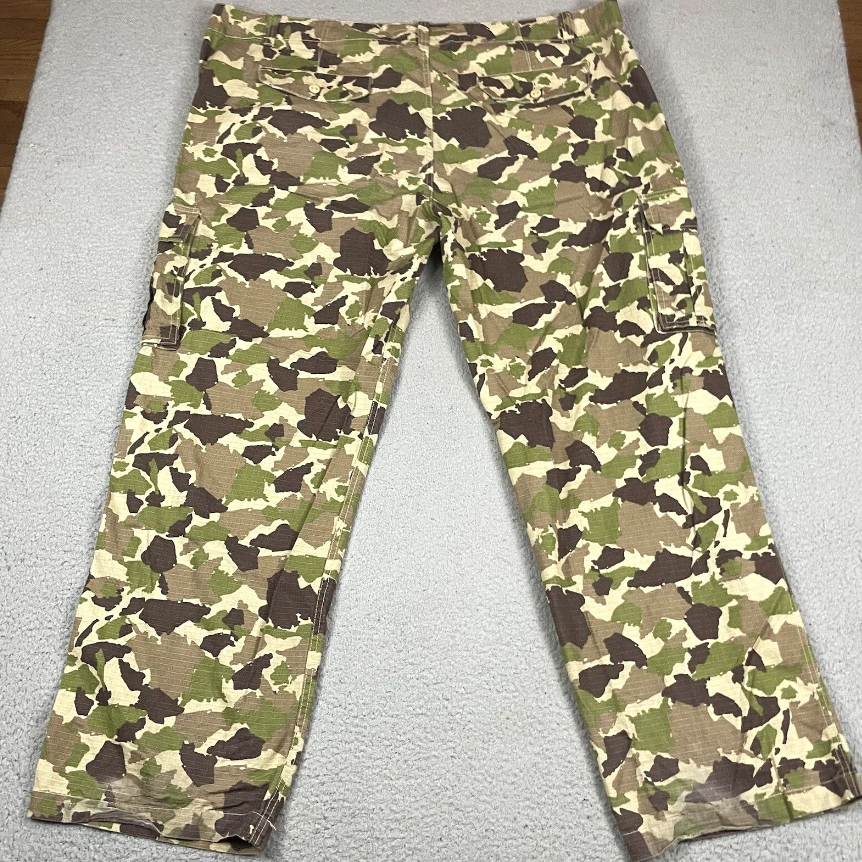 Rocawear VINTAGE Rocawear Pants Mens 50x32 Baggy Camouflage Y2k Hip Hop Camo Rare Vtg Size US 34 / EU 50 - 6 Thumbnail