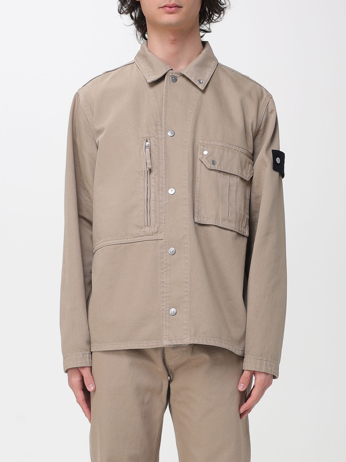 Stone Island Stone Island Jacket Men Sand Size US XL / EU 56 / 4 - 1 Thumbnail