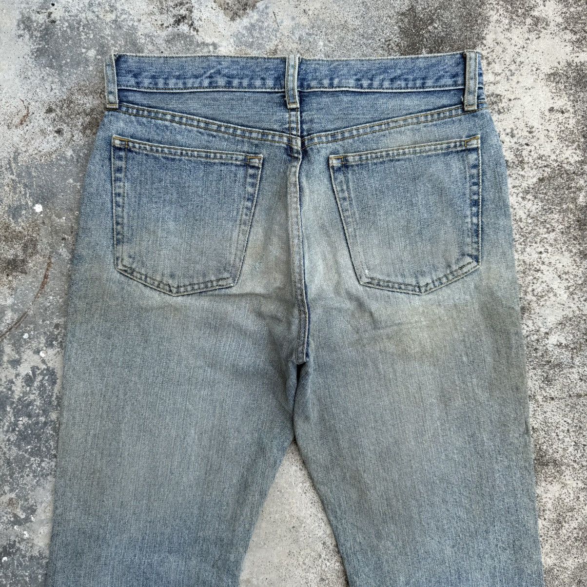 Japanese Brand VINTAGE JAPANESE FADED RUSTY JEAN DENIM PANTS Size US 31 - 8 Thumbnail