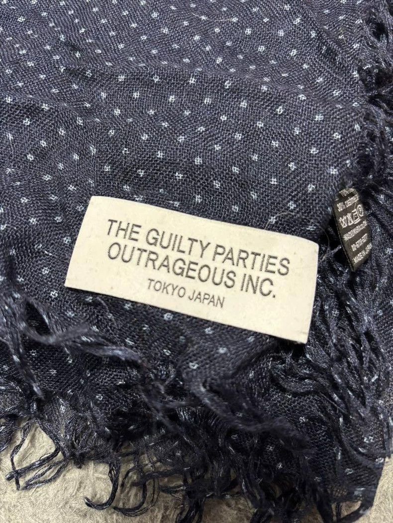 Wacko Maria Wacko Maria THE GUILTY PARTIES Silk Scarf Size ONE SIZE - 3 Thumbnail