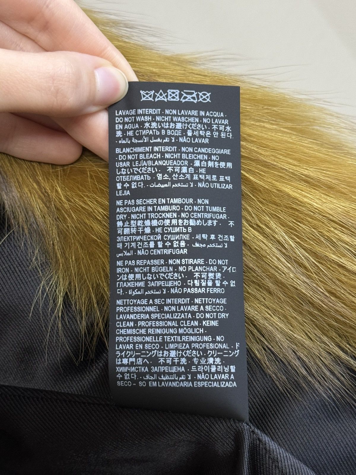 Saint Laurent Paris Saint Laurent Boxy Coat in Fox Fur Size XS / US 0-2 / IT 36-38 - 8 Thumbnail