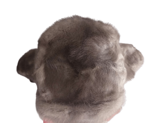 Other Hat Men’s Mink Ushanka Gray Size M 57 Size ONE SIZE - 9 Thumbnail