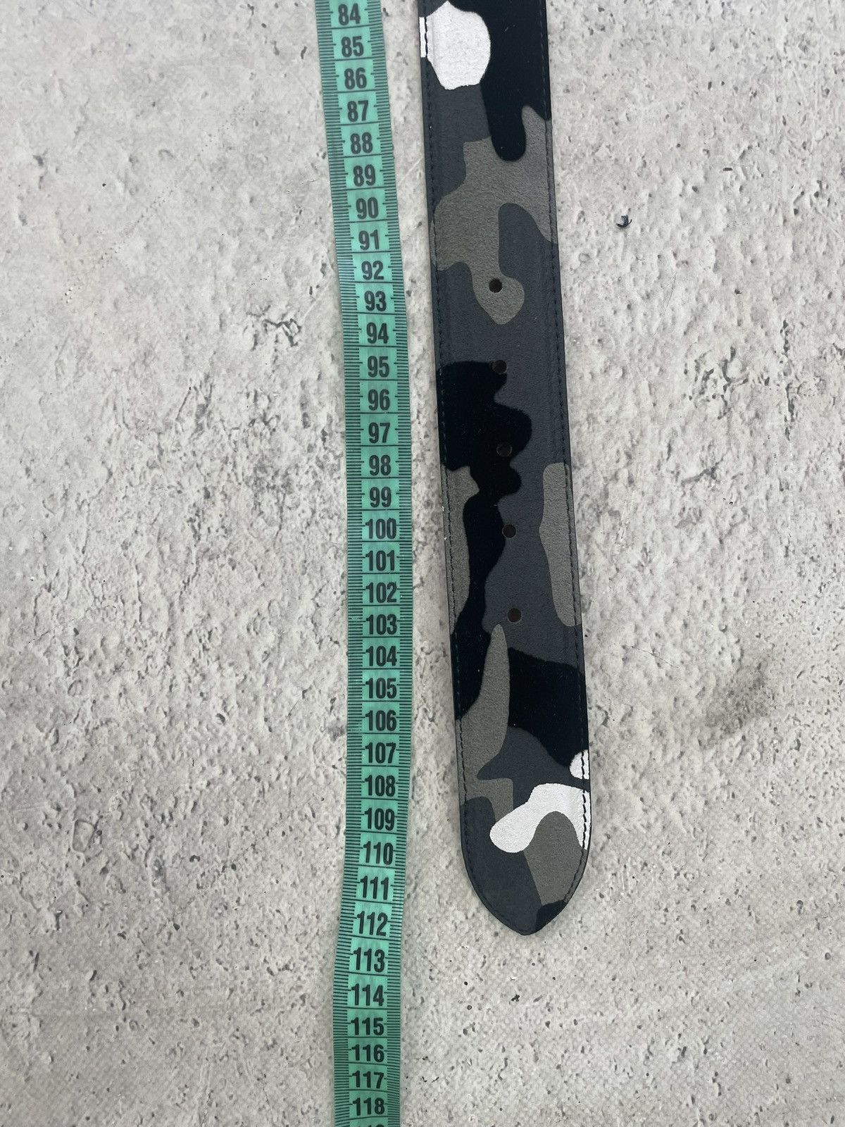 Billionaire Couture Rare leather camo Billionaire couture leather belt Size ONE SIZE - 11 Thumbnail