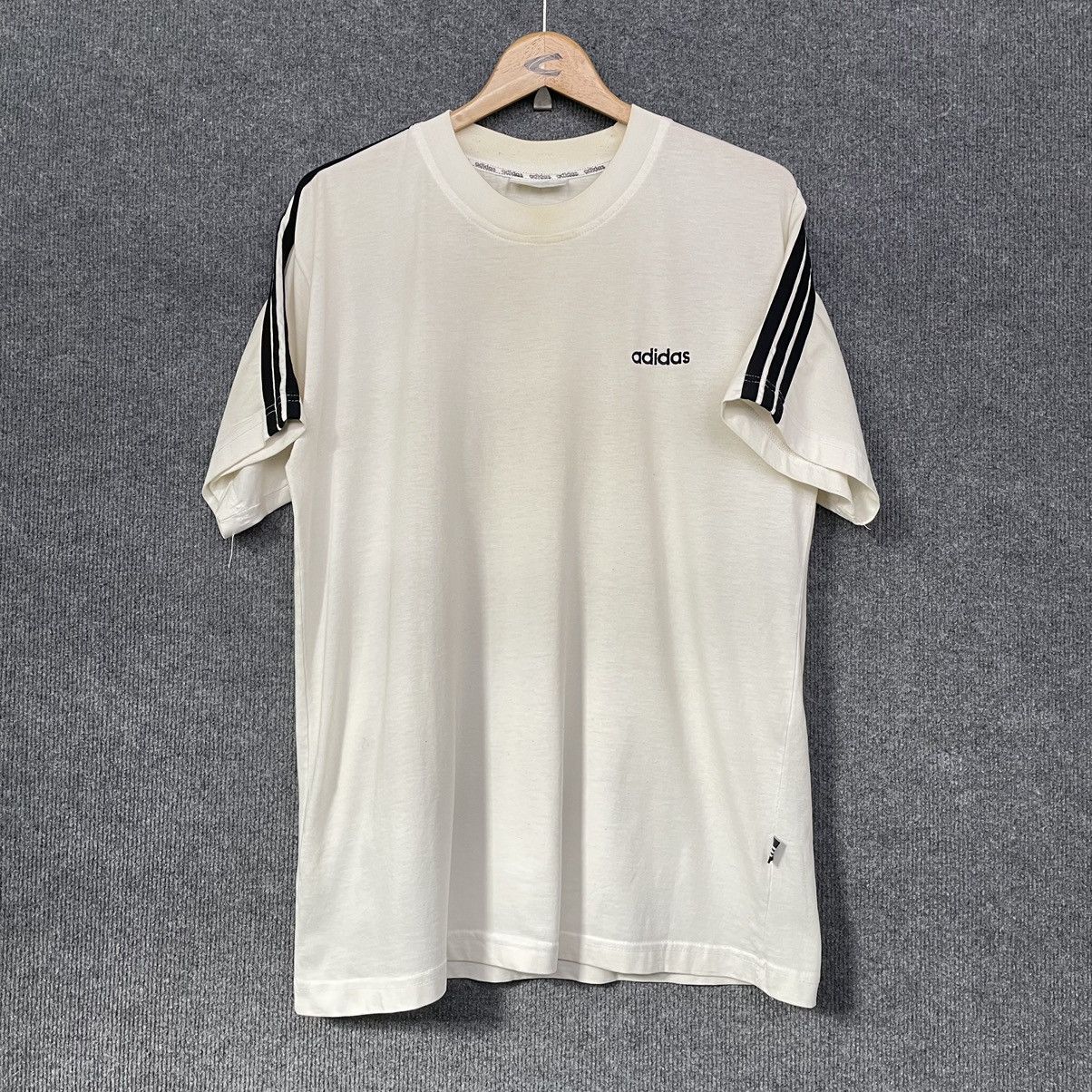 Adidas × Vintage Vintage 90s Adidas Essentials T Shirt Size US L / EU 52-54 / 3 - 1 Thumbnail