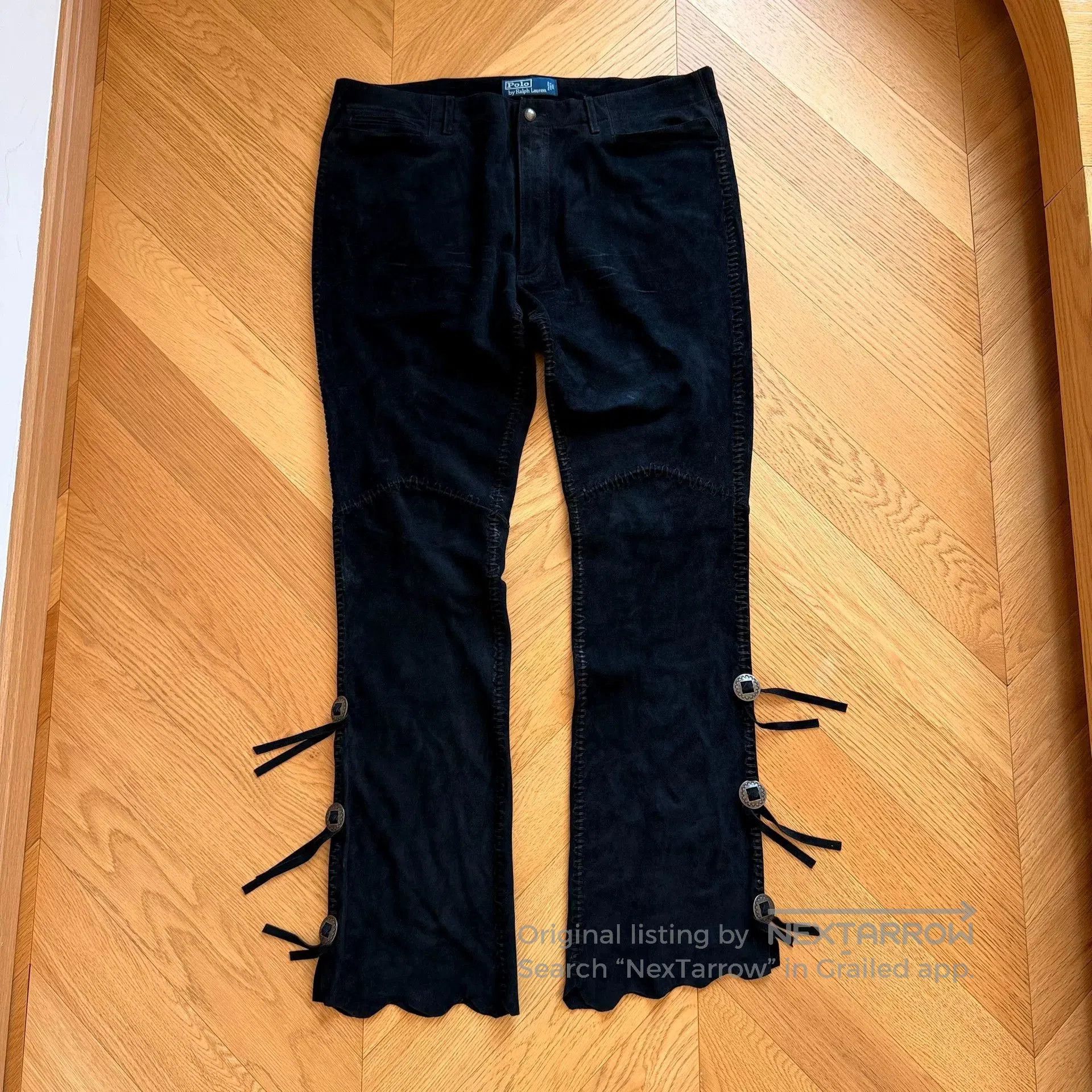 RLX Ralph Lauren Vintage Ralph Lauren Suede Pants. Size US 38 / EU 54 - 1 Thumbnail