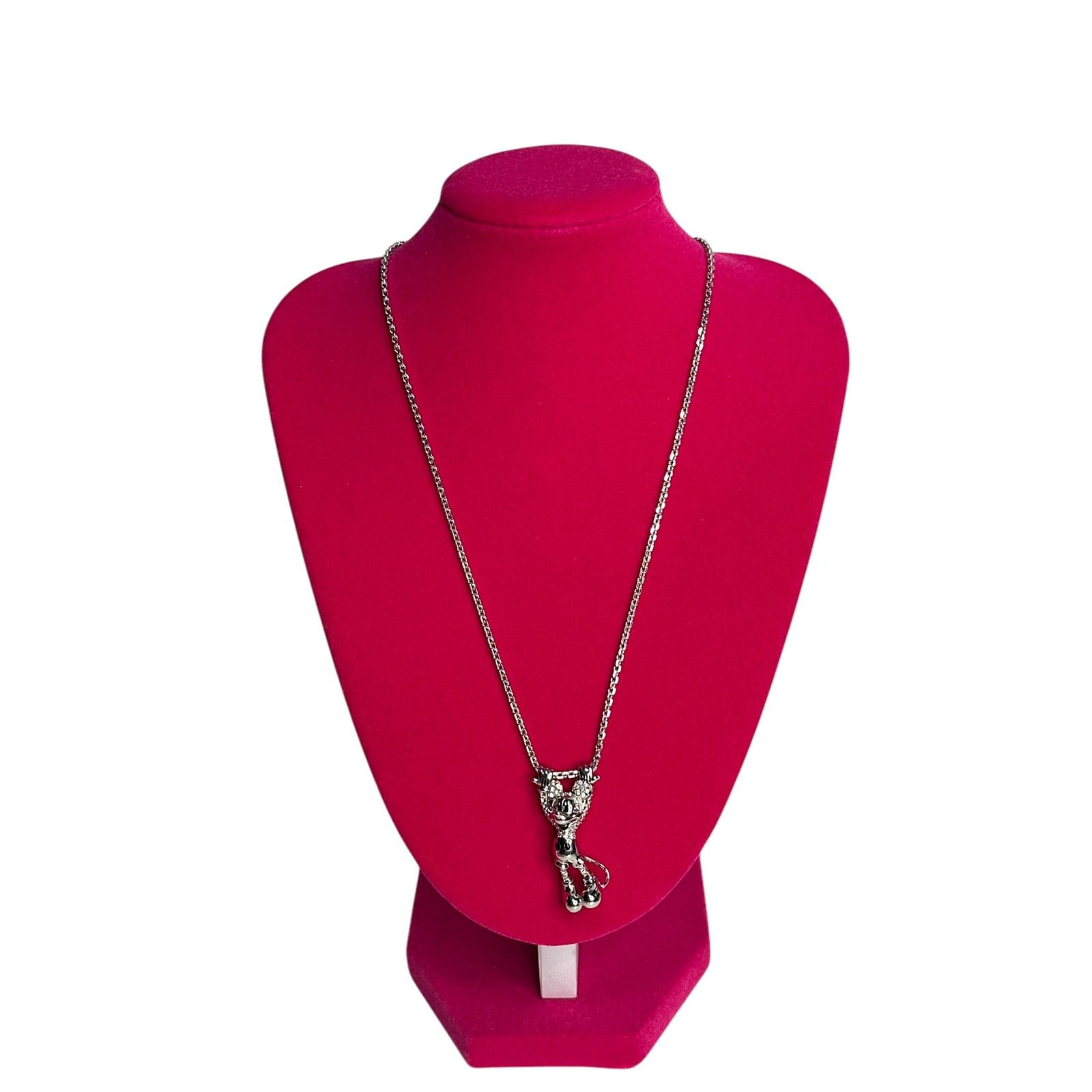 Swarovski Swarovski 100 Years Disney Mickey Mouse Pendant Necklace Size ONE SIZE - 4 Thumbnail