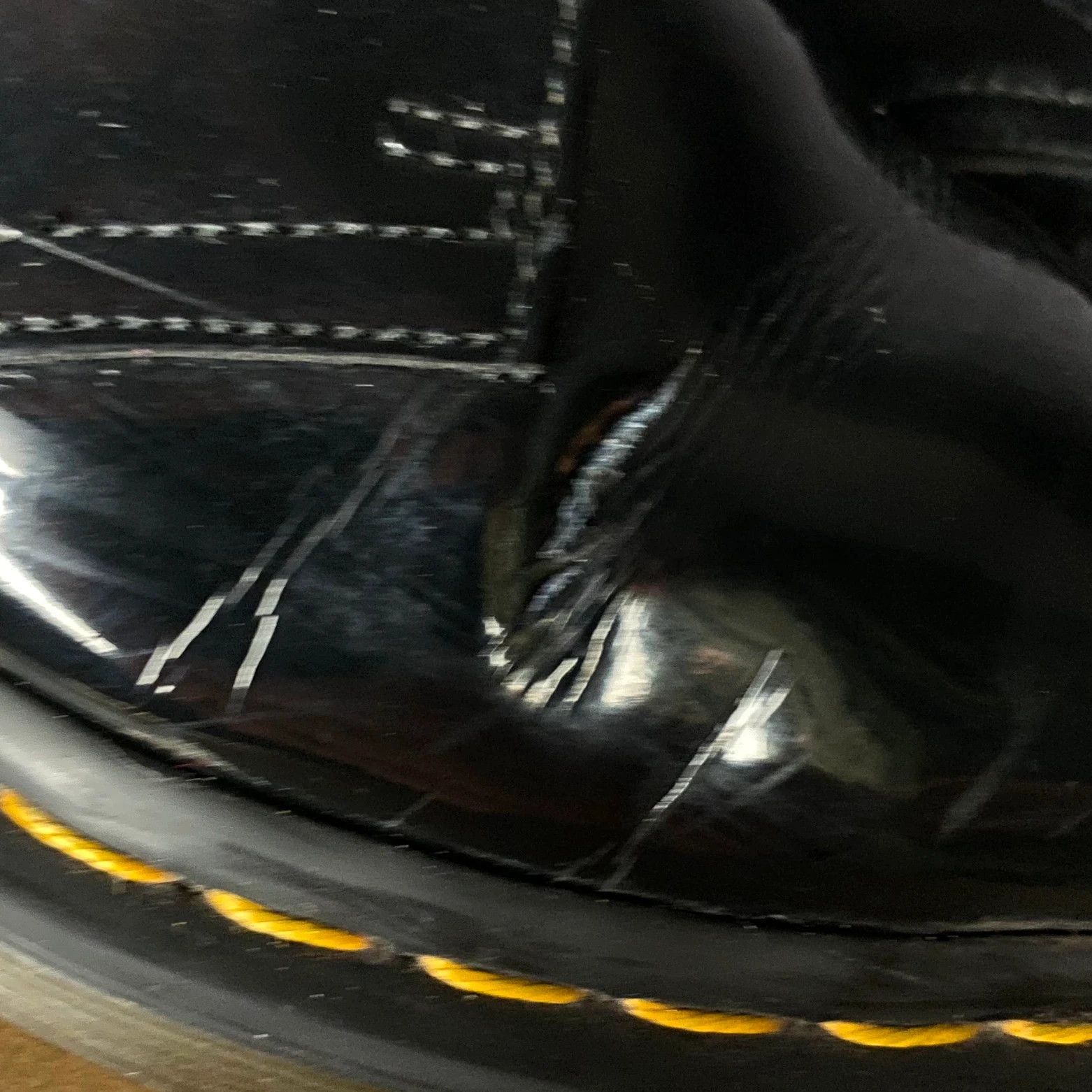 Dr. Martens Dr Martens loafers black polished smooth leather Size US 9 / IT 39 - 6 Thumbnail