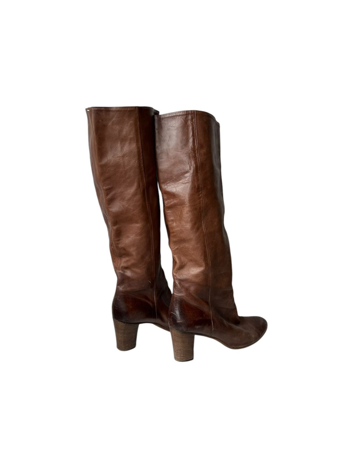 Maison Margiela × Vintage Vintage Maison Margiela Line 22 Leather Boots Size US 8 / IT 38 - 5 Thumbnail