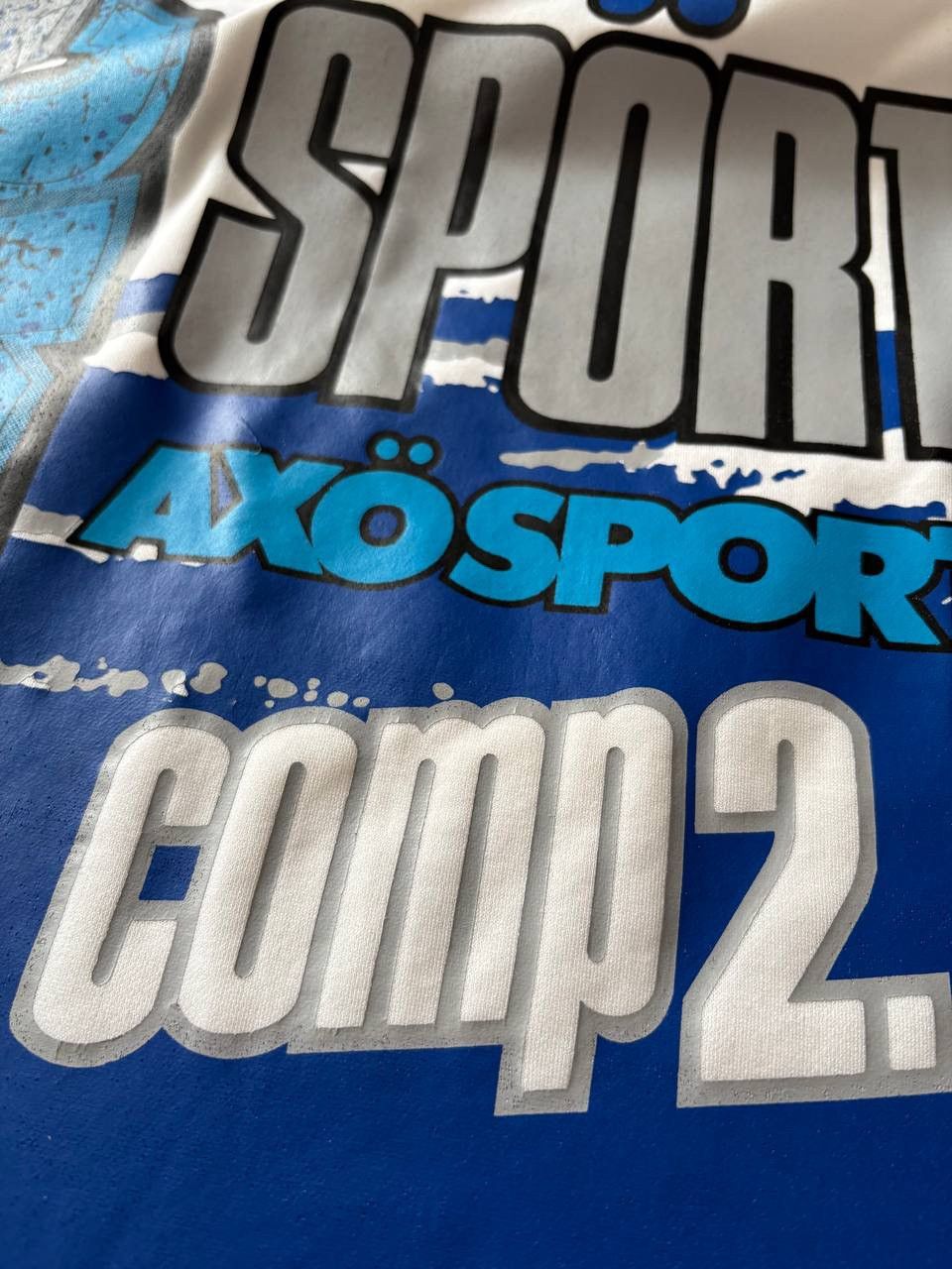Gear for Sports Vintage 90s AXO Sports Comp2 Motorcross Jersey Longsleeve Size US L / EU 52-54 / 3 - 6 Thumbnail