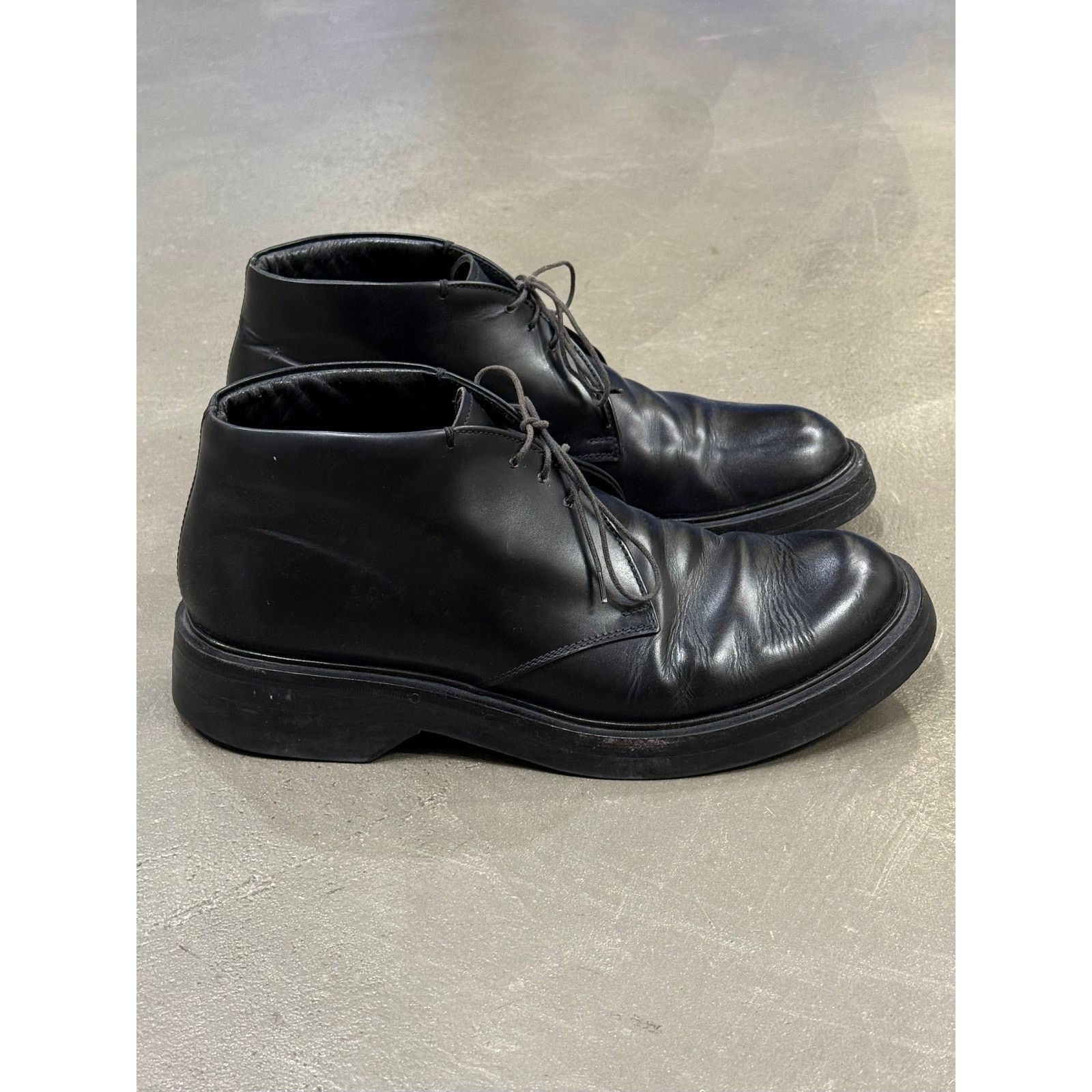 Prada 2000s Prada leather boots Size US 10 / IT 40 - 4 Thumbnail