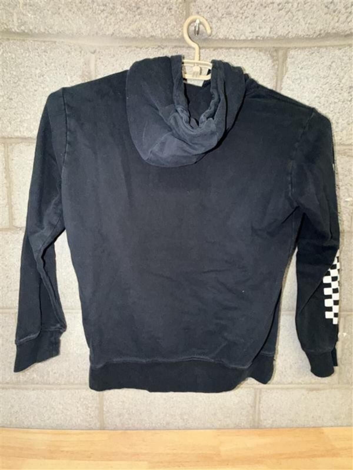 Quiksilver Quiksilver Logo Hoodie Size M 2010 Black Surf Skate Pullover Size US M / EU 48-50 / 2 - 2 Thumbnail