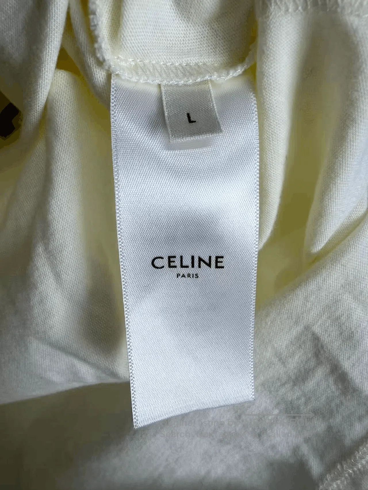 Celine Celine Anchor Letter Short Sleeve. Size US L / EU 52-54 / 3 - 3 Thumbnail