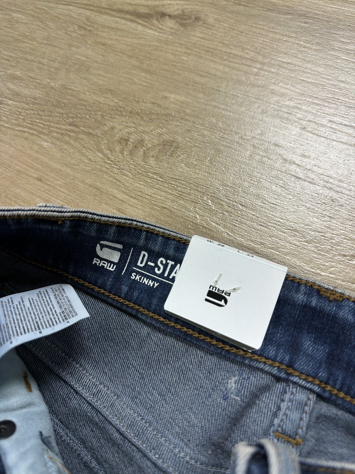 G-Star NEW🏷️ G-Star Raw D-Staq 5-PKT Skinny Denim Jeans Size US 29 - 6 Thumbnail