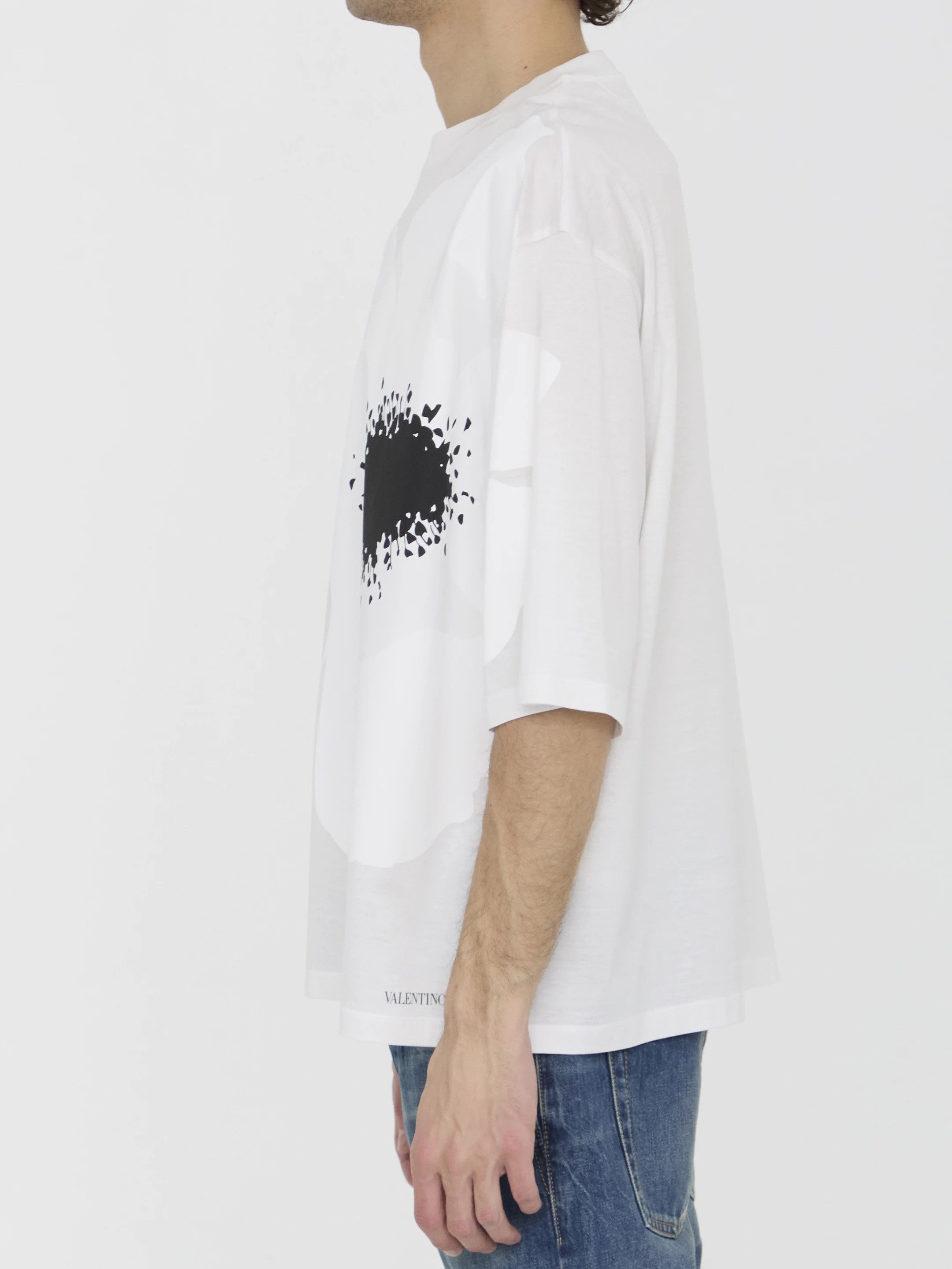 Valentino o1y0525 T-Shirt in White Size US XXL / EU 58 / 5 - 3 Thumbnail