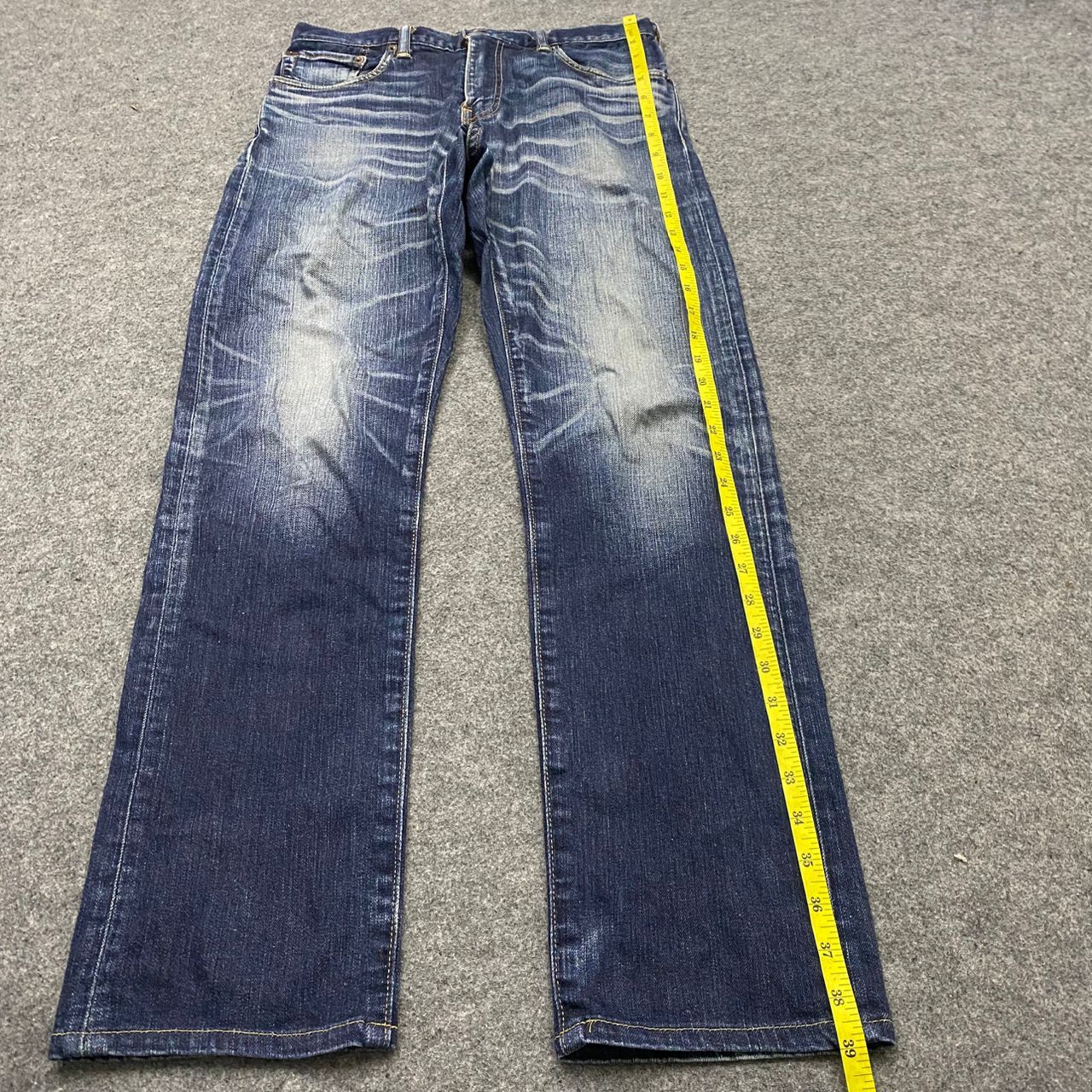 Japanese Brand 💥Best Offer💥Vintage Levis 551 Distressed Denim Size US 30 / EU 46 - 3 Thumbnail