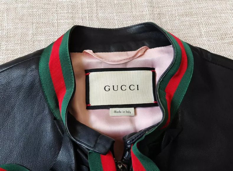 Gucci Gucci Bow-bow leather jacket 2503-Nextarrow Size XS / US 0-2 / IT 36-38 - 2 Thumbnail