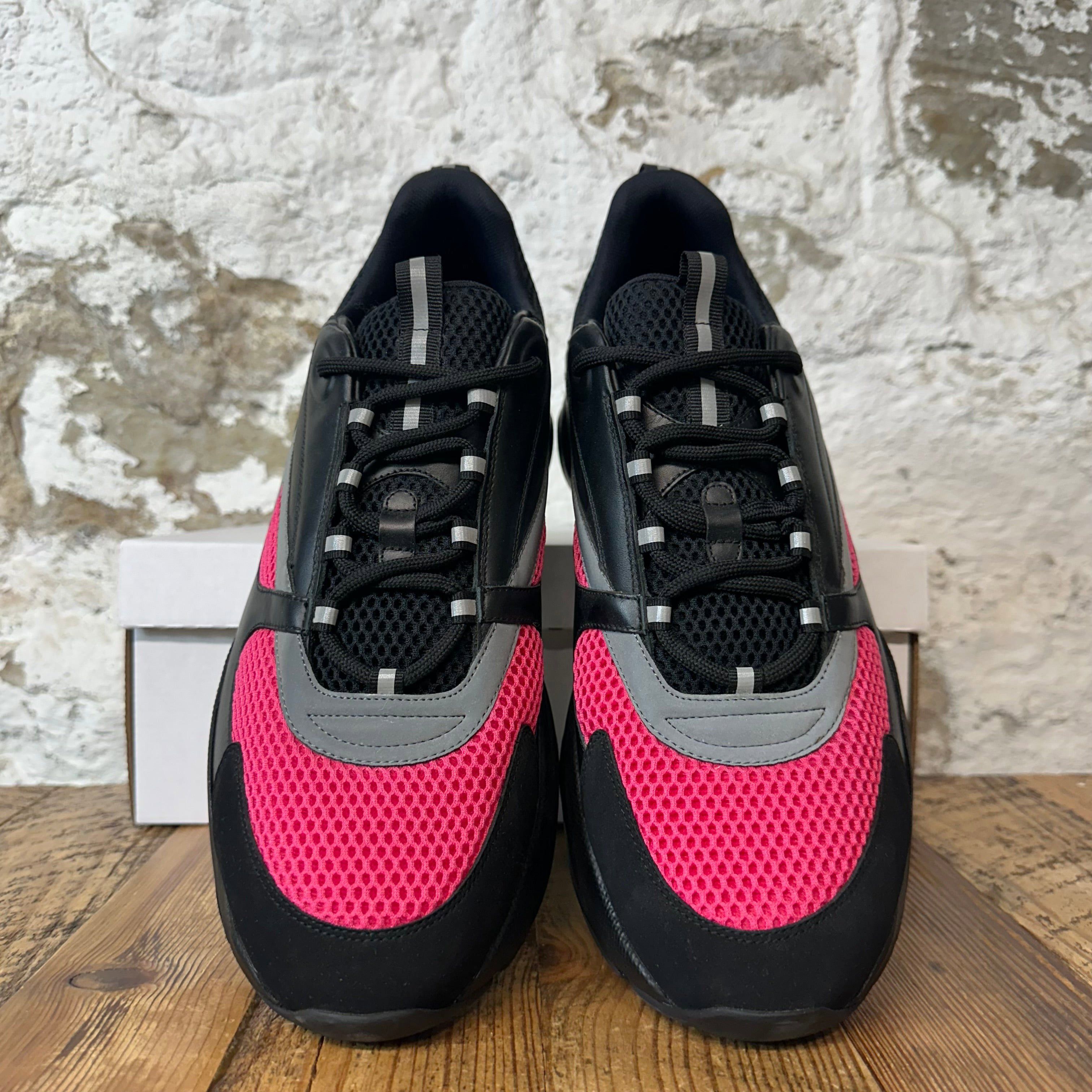Dior Dior B22 Black Grey Pink Sneaker Sz 15 (48) Size US 15 / EU 48 - 3 Thumbnail