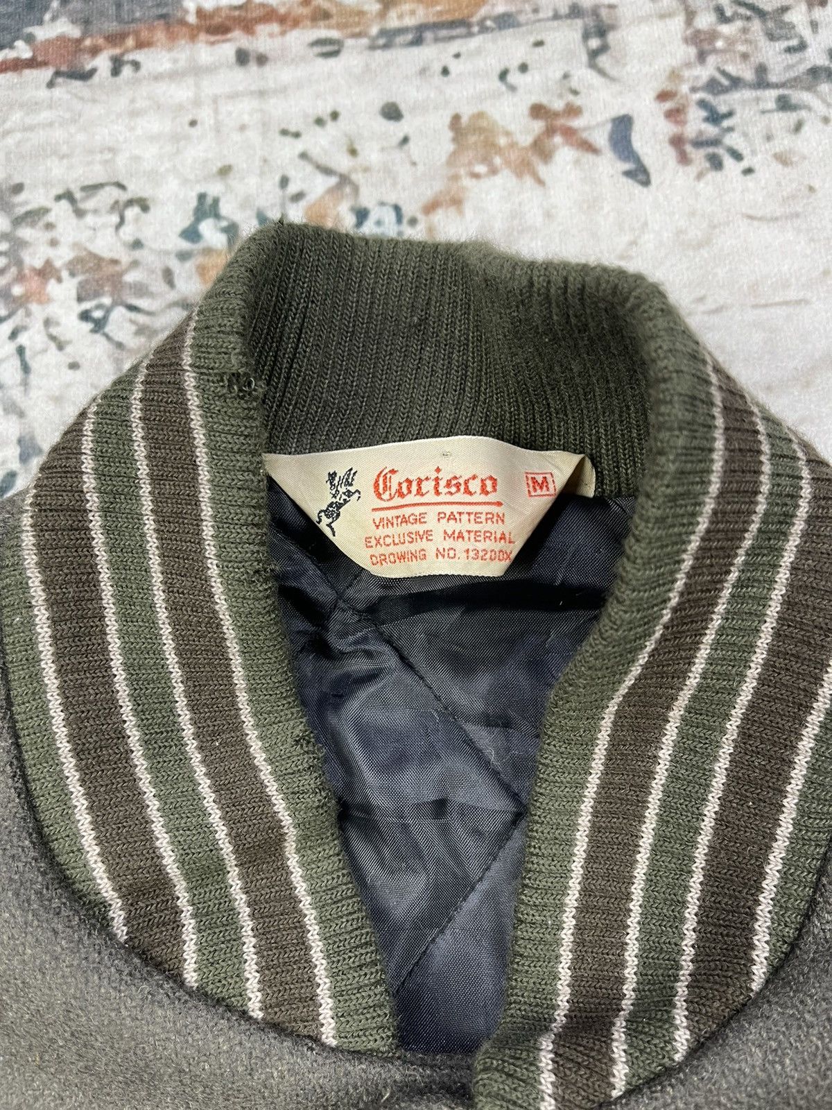 Vintage Vintage Corisco Wool Varsity Jacket Back Letterman Size US S / EU 44-46 / 1 - 10 Thumbnail