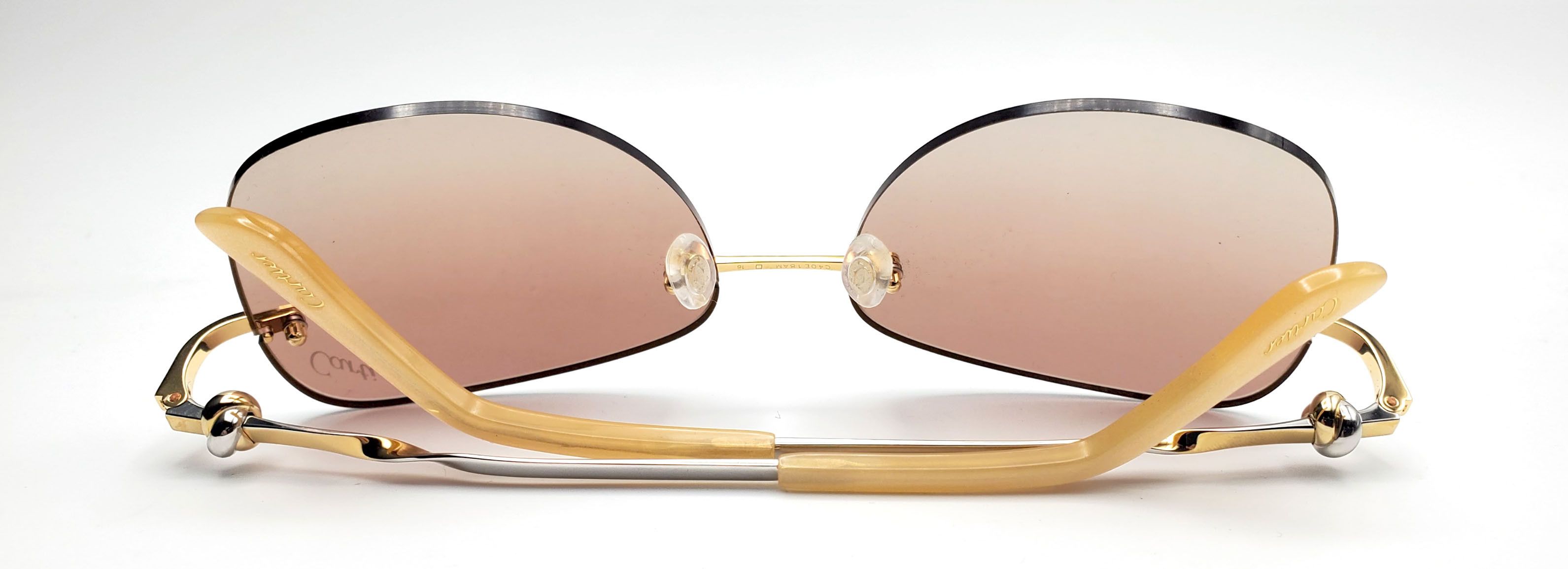 Cartier NEW! Cartier Gold Sunglasses CT00915 Size ONE SIZE - 14 Thumbnail