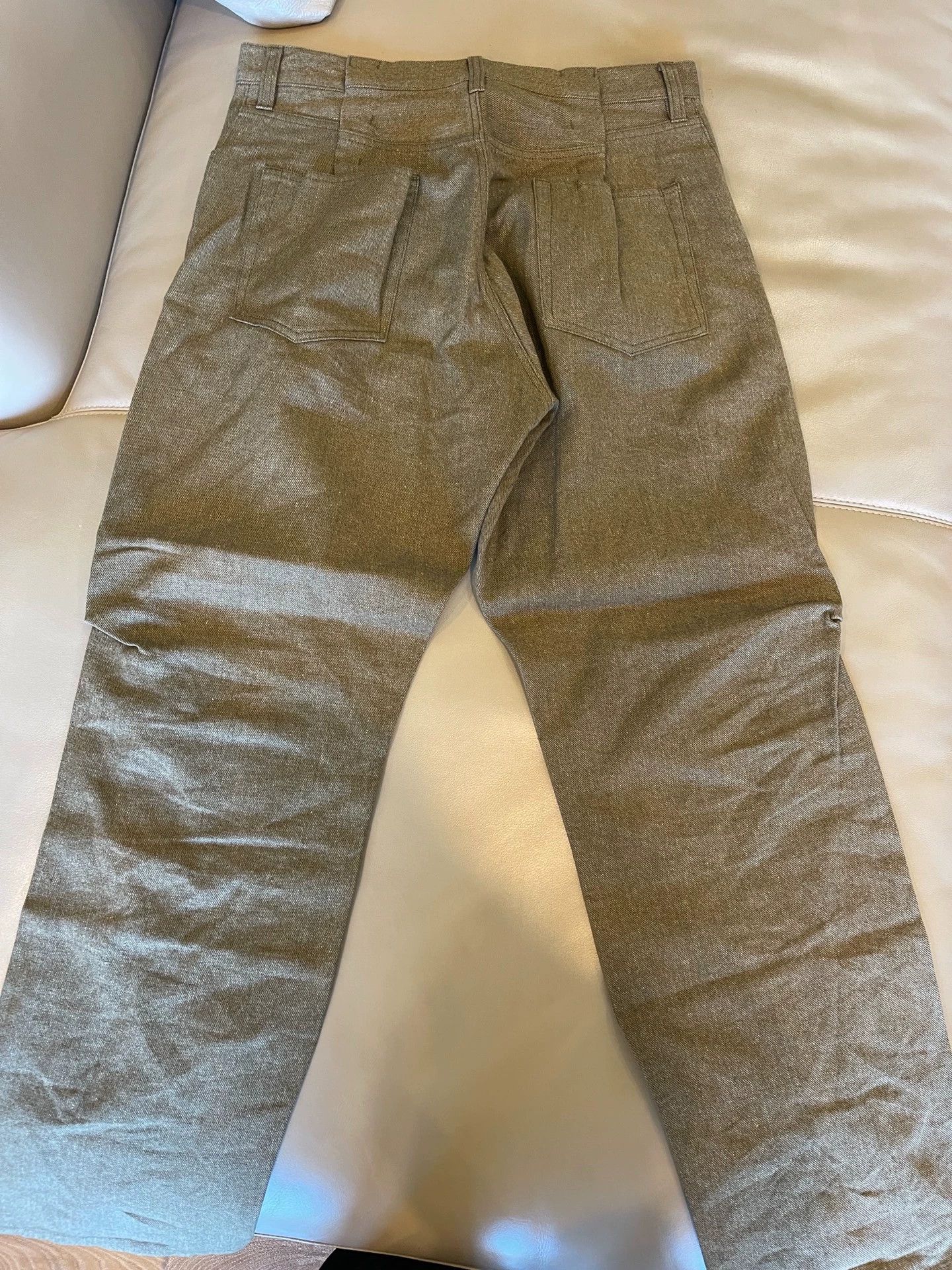 Visvim visvim 18 wool blend hand-pleated irregular taper pants size 2 Size US 32 / EU 48 - 3 Thumbnail