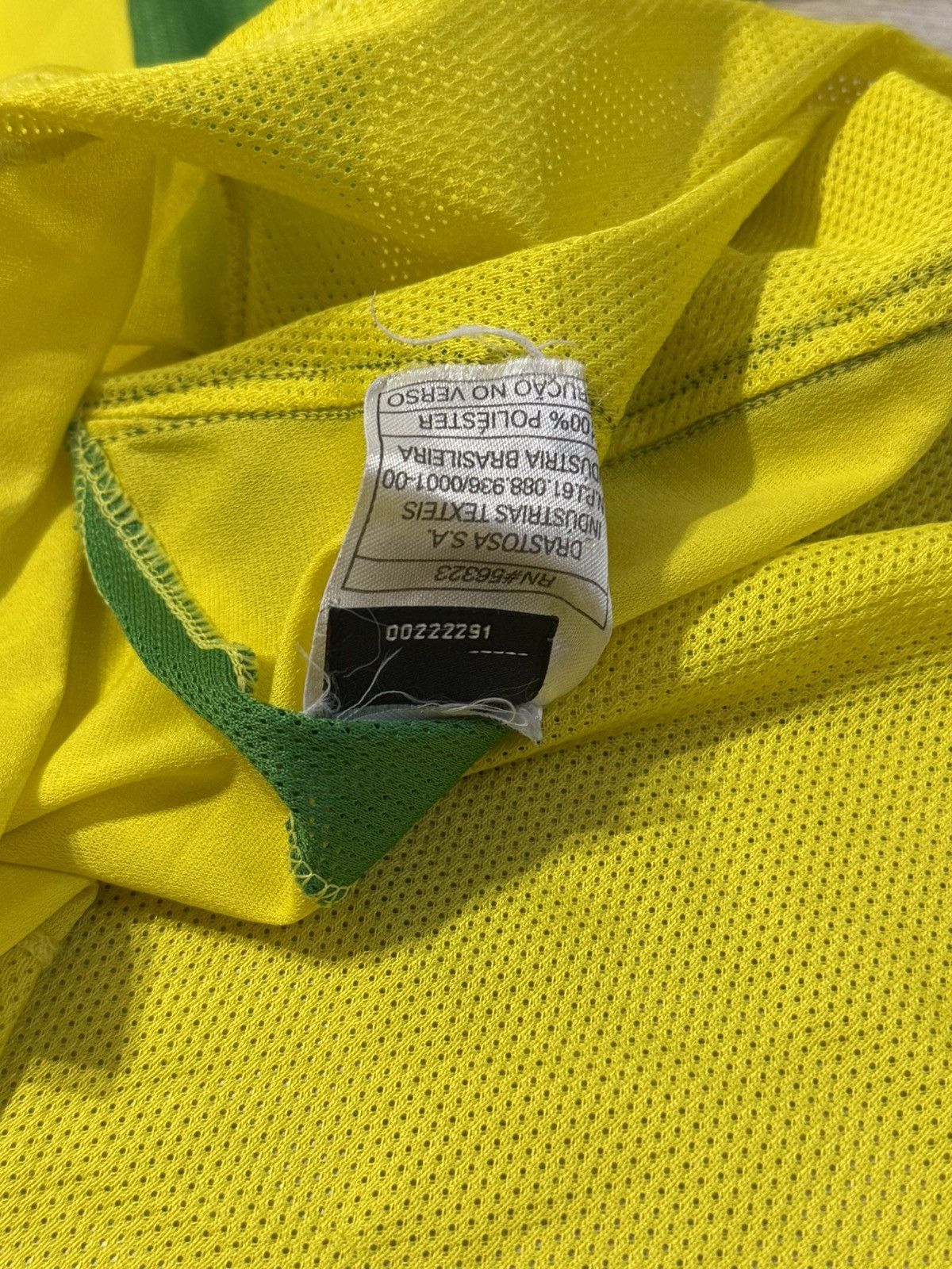Nike × Vintage 🔷Rare Vintage Nike Brazil Ronaldinho #10 Soccer jersey🔷 Size US XL / EU 56 / 4 - 6 Thumbnail