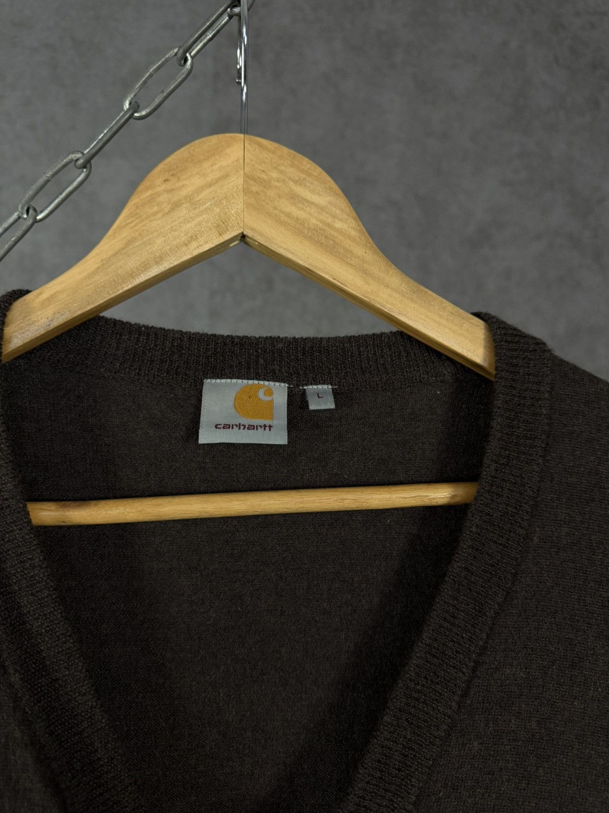 Carhartt Carhartt vintage merino wool cardigan Size US S / EU 44-46 / 1 - 3 Thumbnail