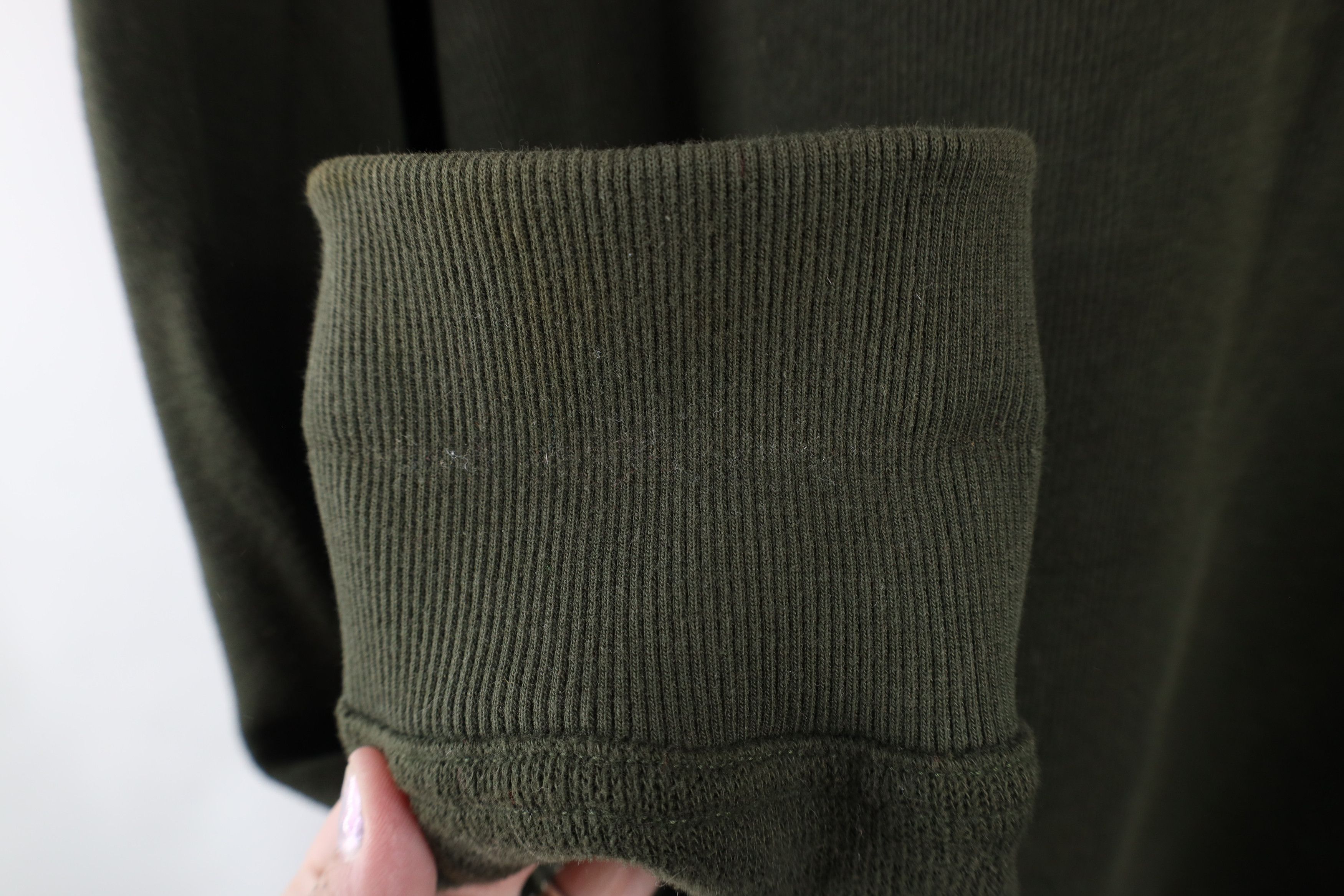 Eddie Bauer × Vintage Vintage Eddie Bauer Ribbed Knit Half Zip Pullover Sweater Size US XL / EU 56 / 4 - 8 Thumbnail