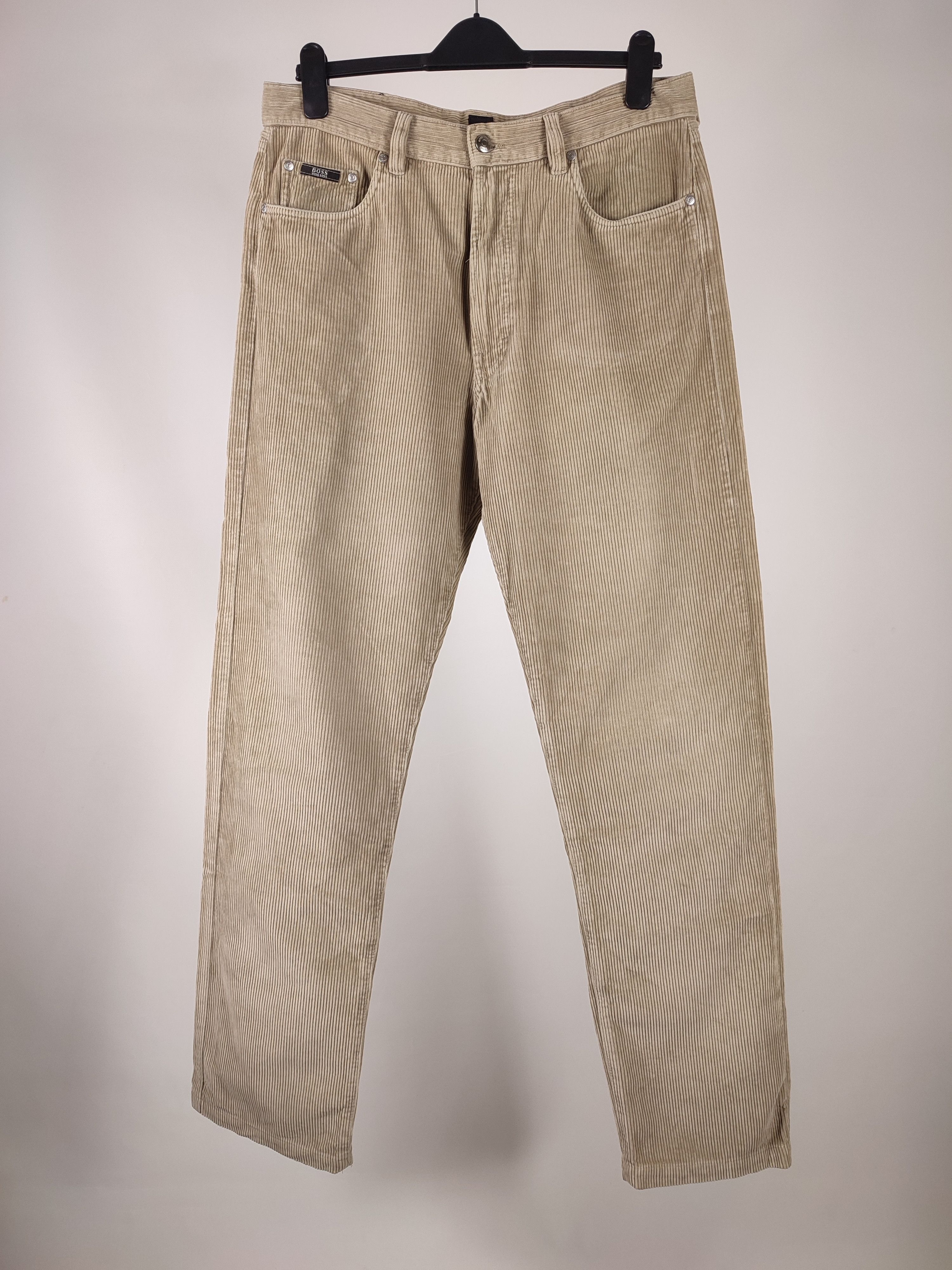 Hugo Boss Vintage Hugo Boss Corduroy Arkansas Casual Pants Size US 34 / EU 50 - 4 Thumbnail
