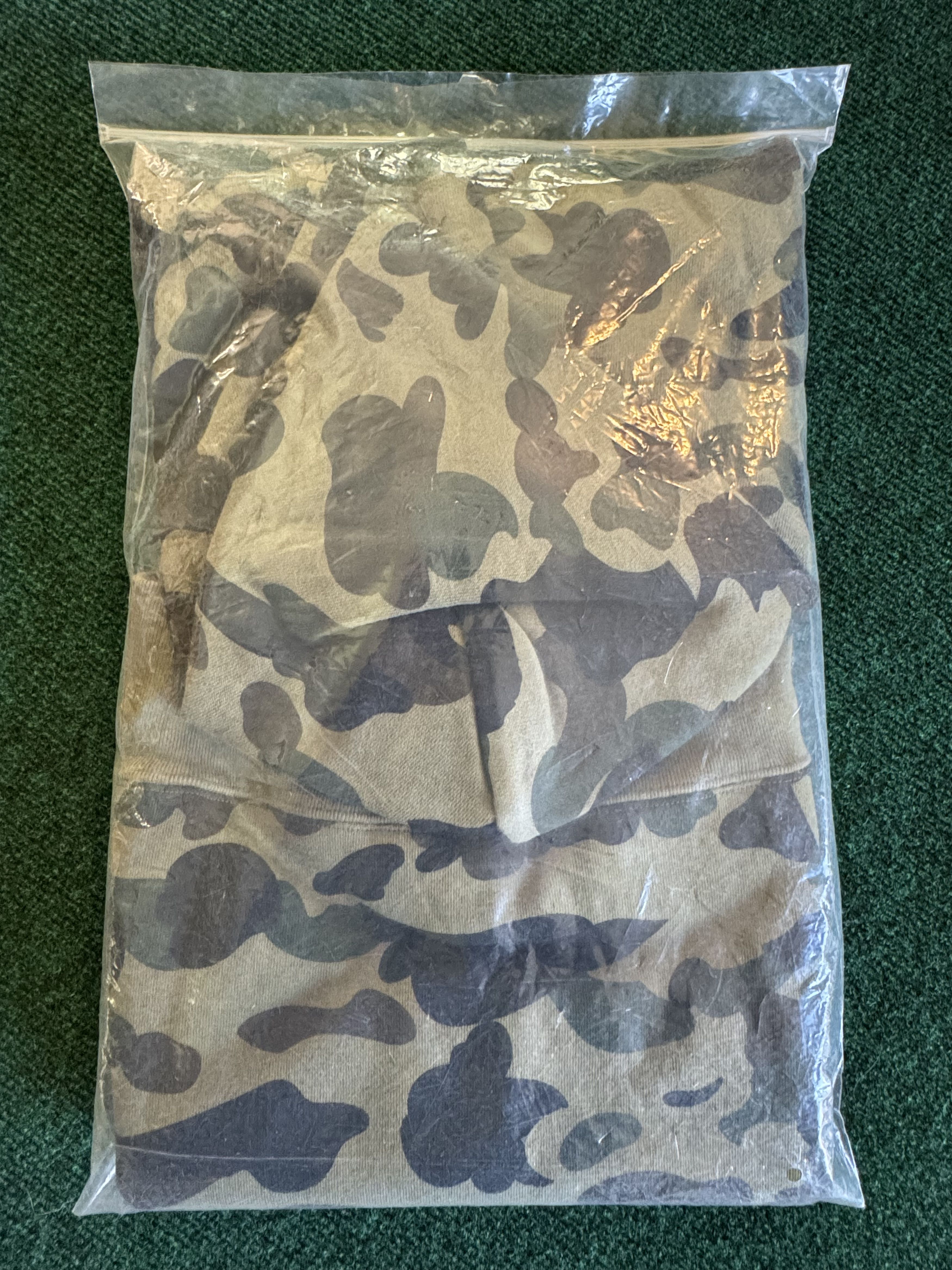 Bape 1st Camo Kanji Pullover Hoodie Size US XL / EU 56 / 4 - 3 Thumbnail