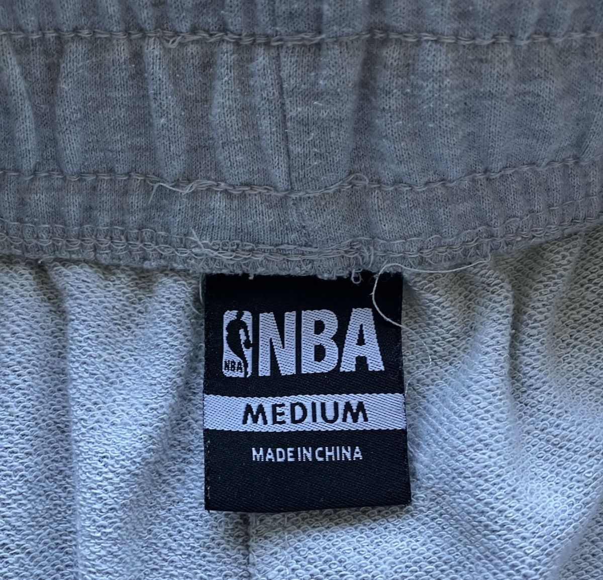 NBA NBA Jogger Sweatpants Official Basketball Heather Gray S Gym Size US 30 / EU 46 - 6 Thumbnail