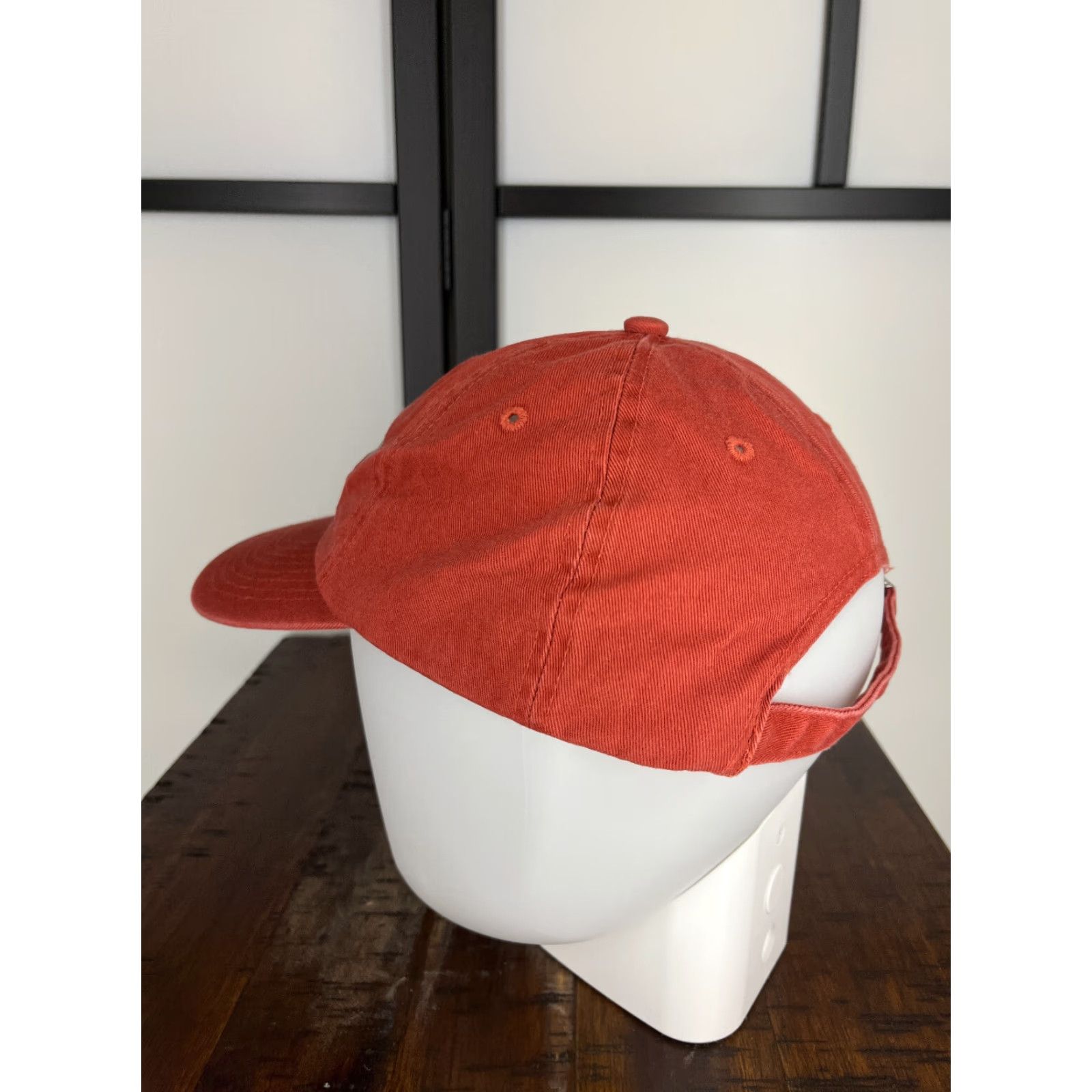 Vintage Old Pueblo Hat Womens One Size Red Orange 100% Cotton Tucson Cap Strap Back Size ONE SIZE - 5 Thumbnail